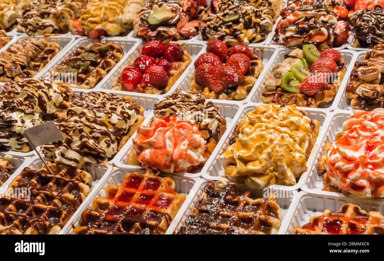 Brussels waffle hires stock photography and images Alamy