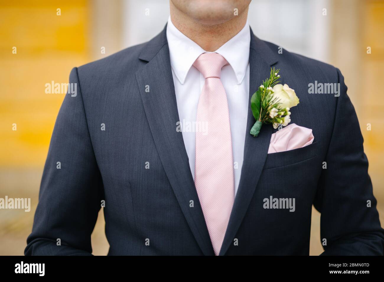 Stylish suit and tie hi-res stock photography and images - Alamy