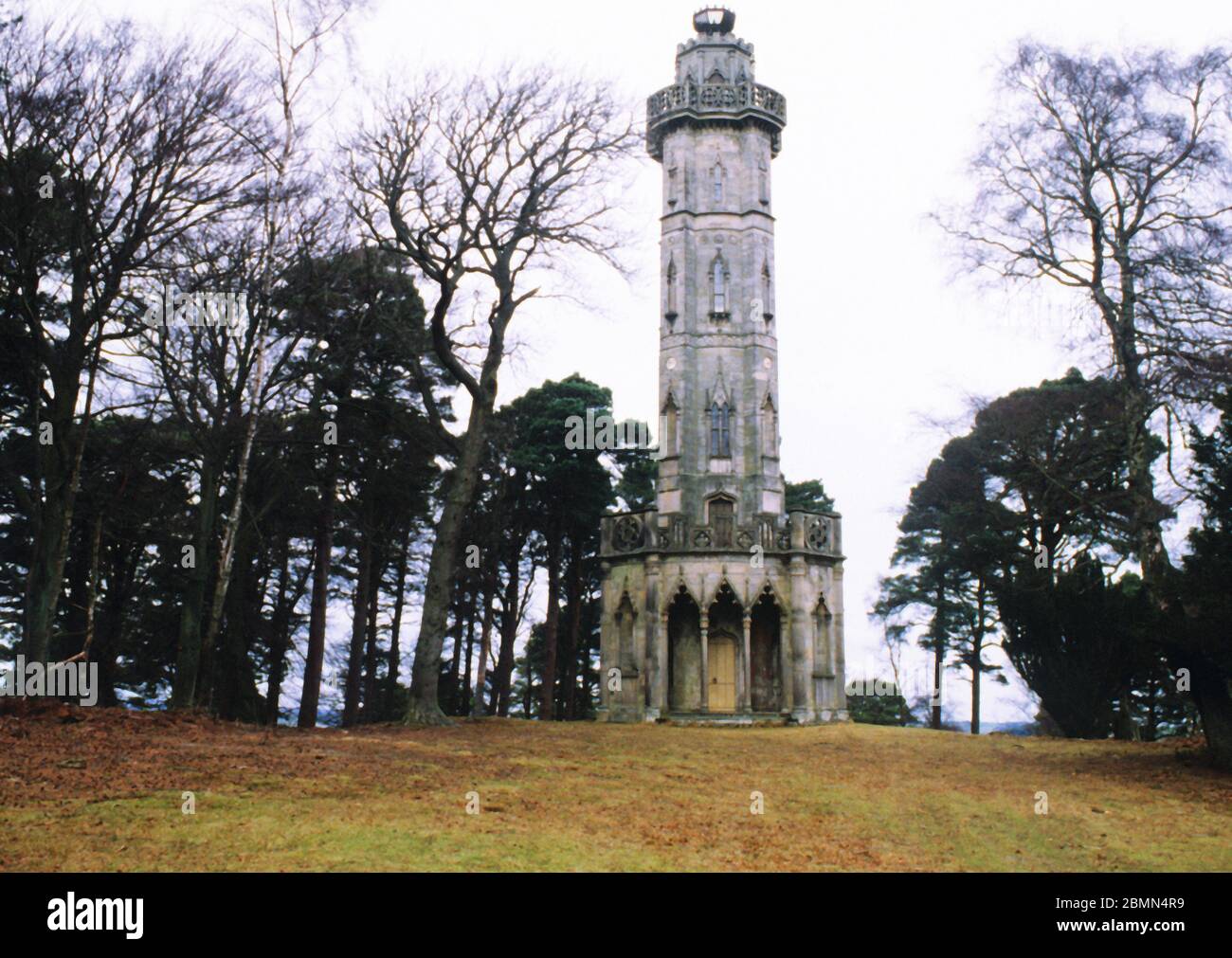 Brizlee Tower near Alnwick Castle Stock Photo