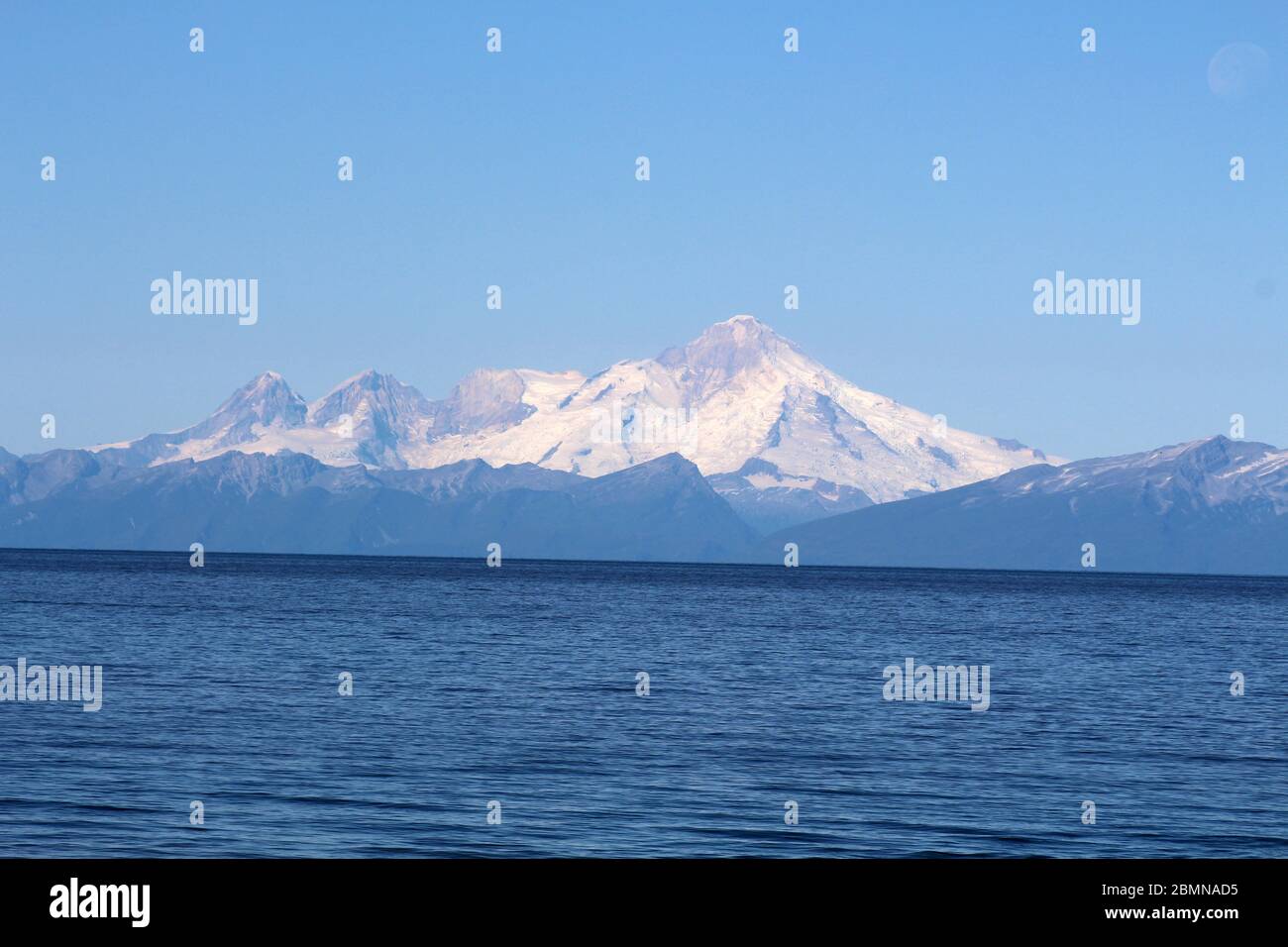 Alaska, Mount Iliamna United States Stock Photo