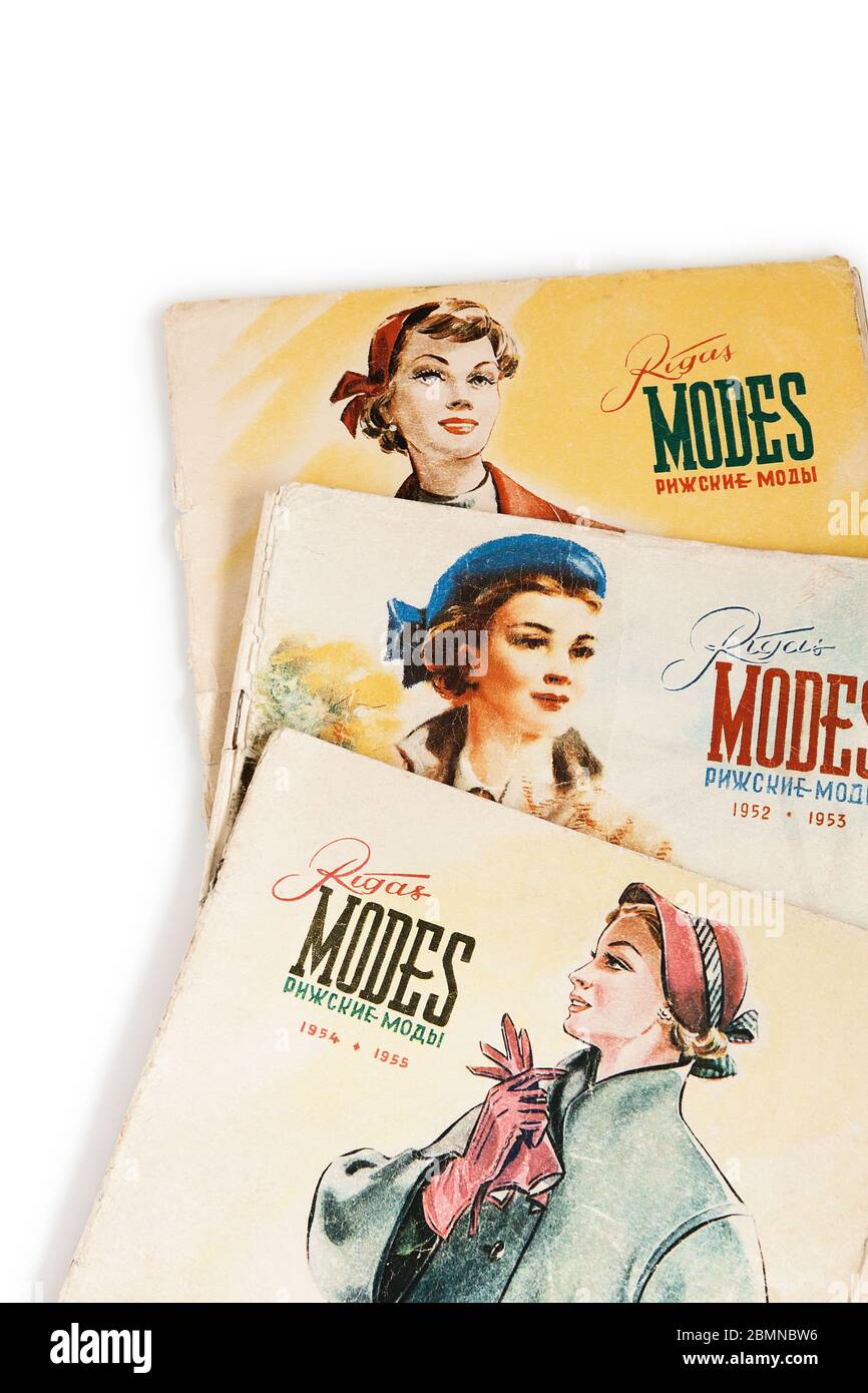 1950s Magazine Cover High Resolution Stock Photography And Images Alamy