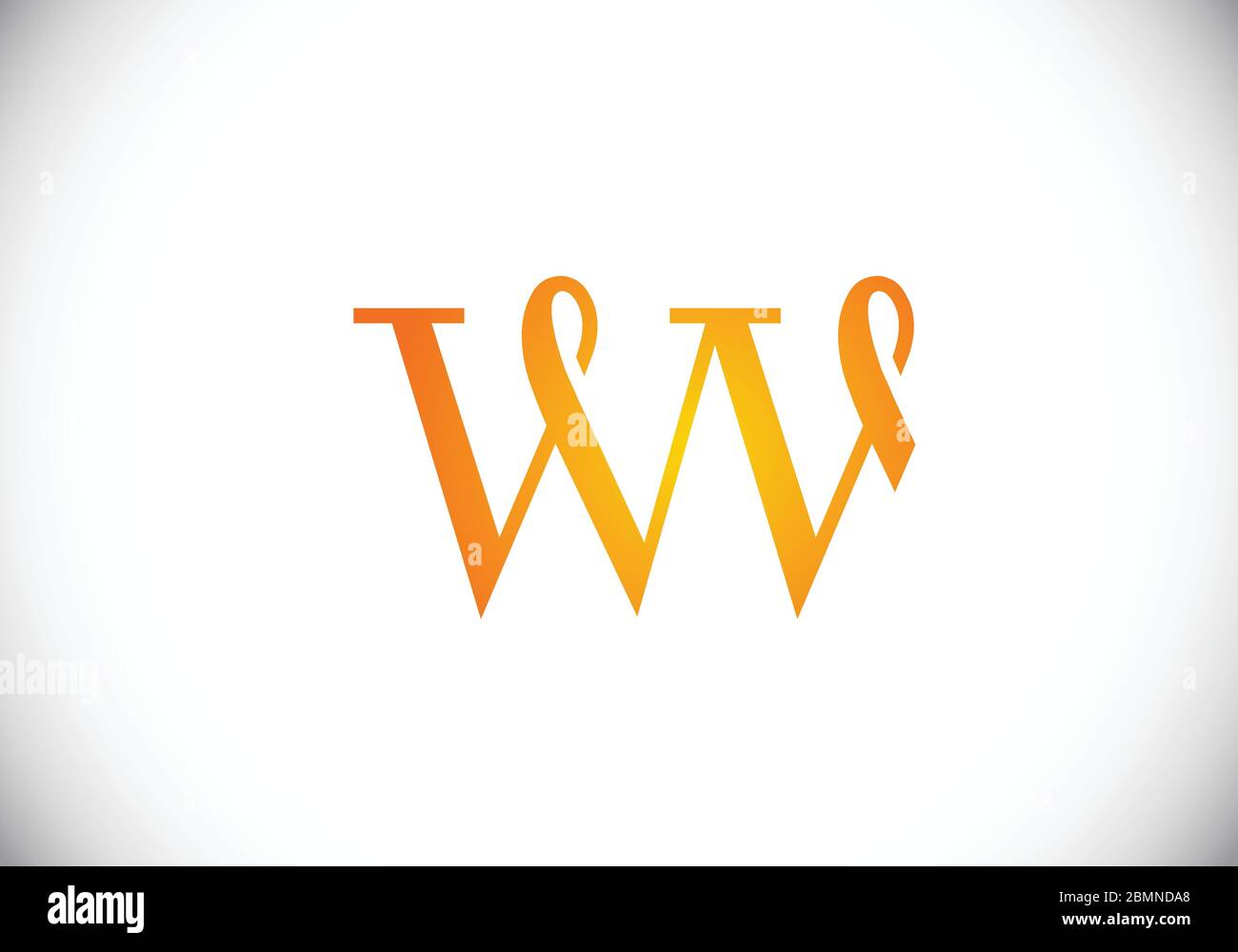 Initial Monogram Letter W V Logo Design Vector Template. Graphic ...