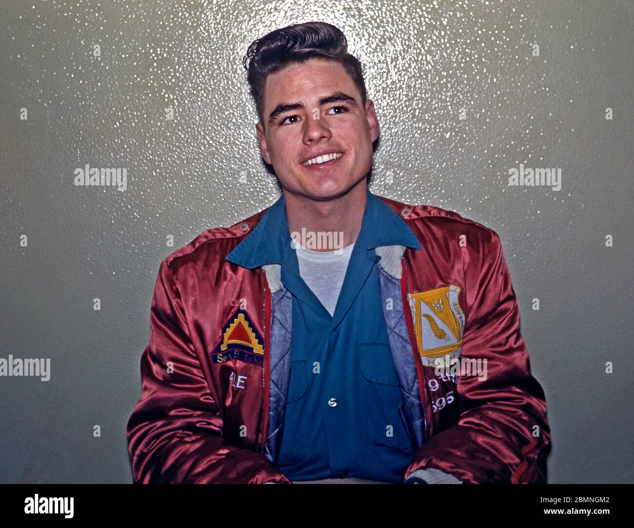 Harrington jacket hi-res stock photography and images - Alamy