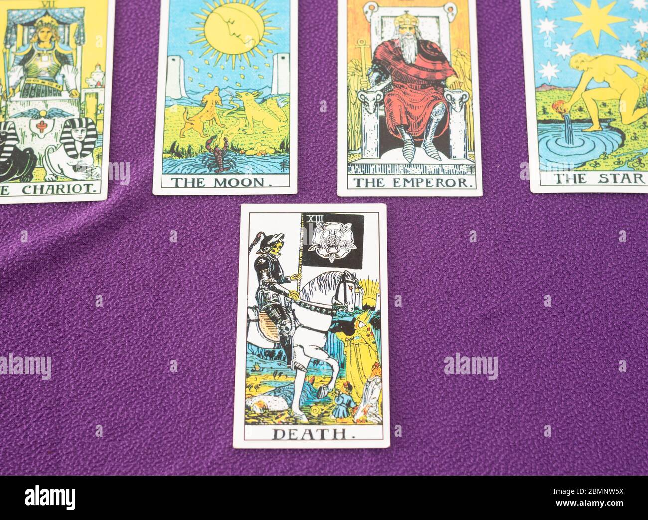 Death card tarot reading hires stock photography and images Alamy