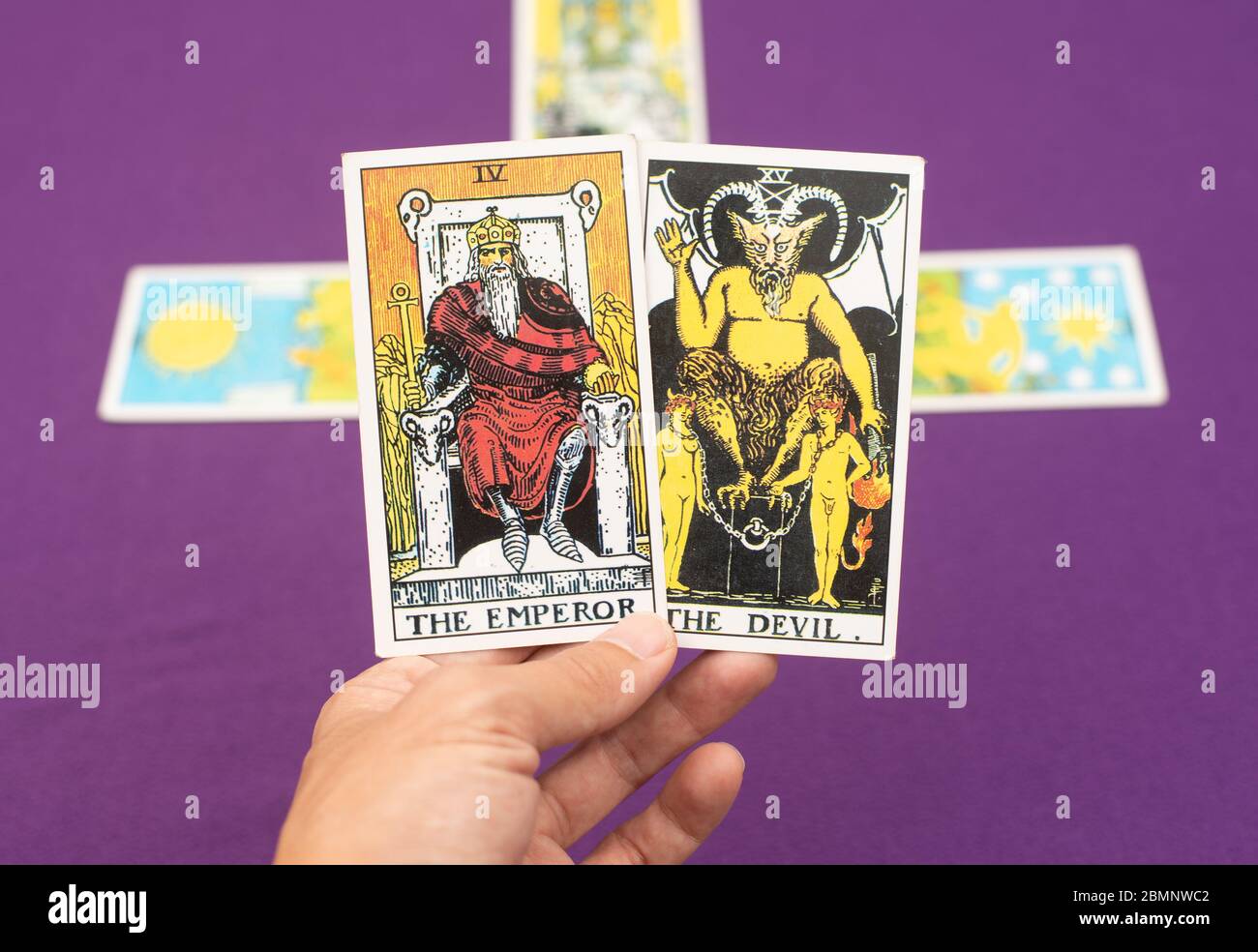 Bangkok Thailand May 2020 Tarot Cards To Predict The Future In Love Bad Luck Injury Illness Accident And Death Can Be Precisely Predicted Whi Stock Photo Alamy