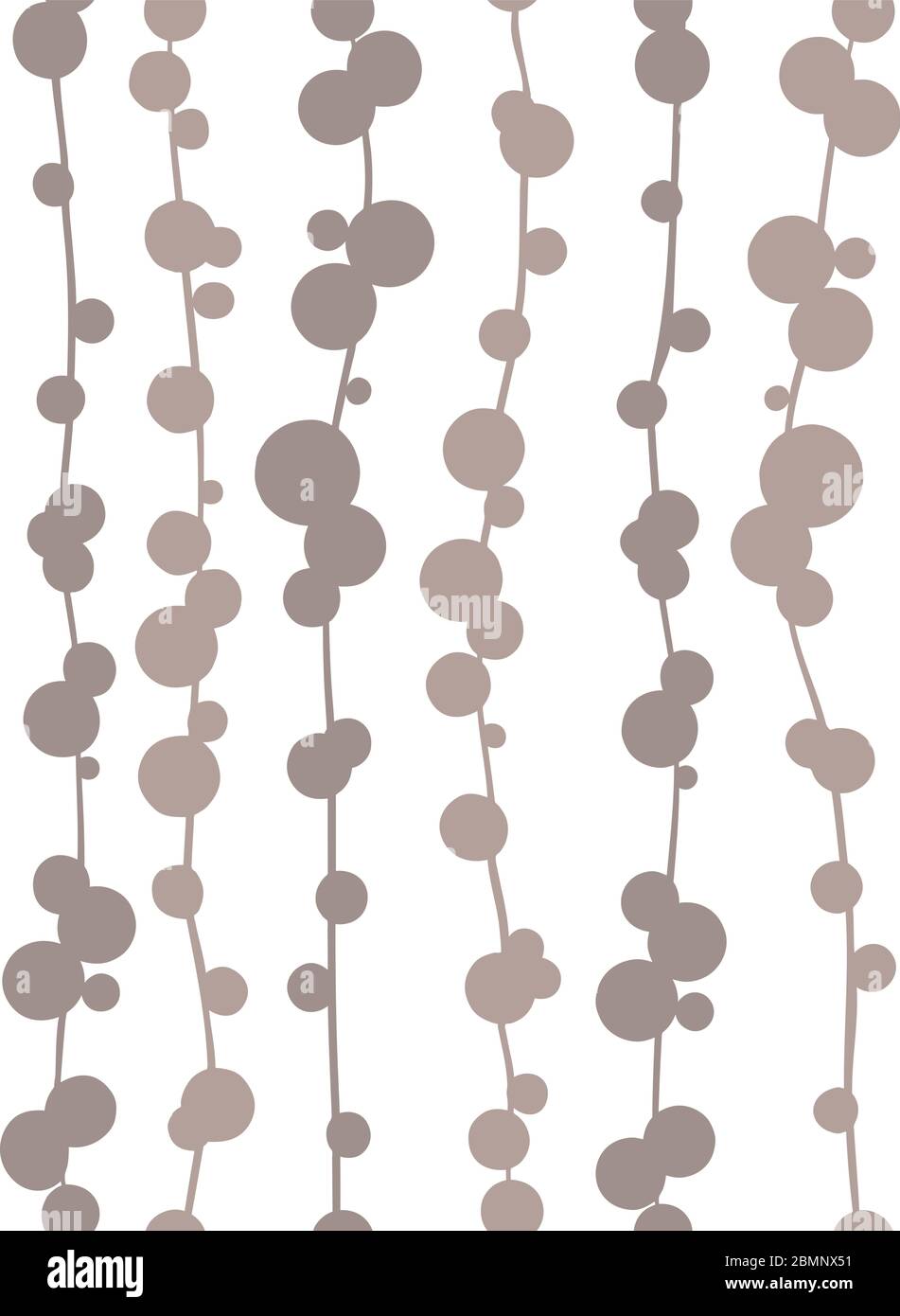 Seamless abstract pattern. Texture of pastel wavy vertical stripes. Stock Vector