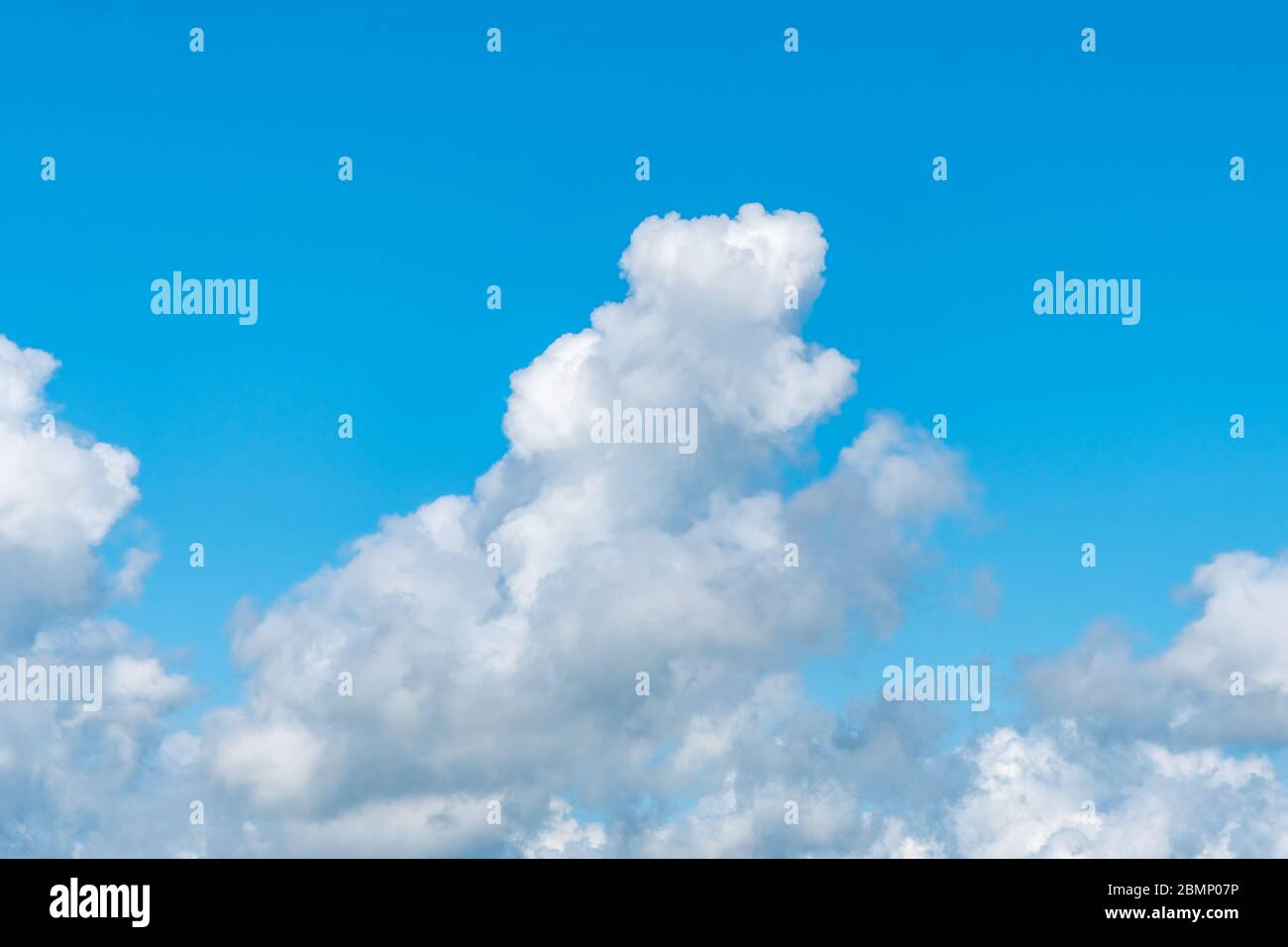 Blue sky background with white clouds, texture Stock Photo - Alamy
