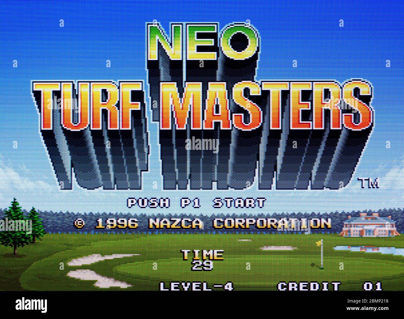 Neo Turf Masters - SNK Neo-Geo NeoGeo - Editorial use only Stock Photo