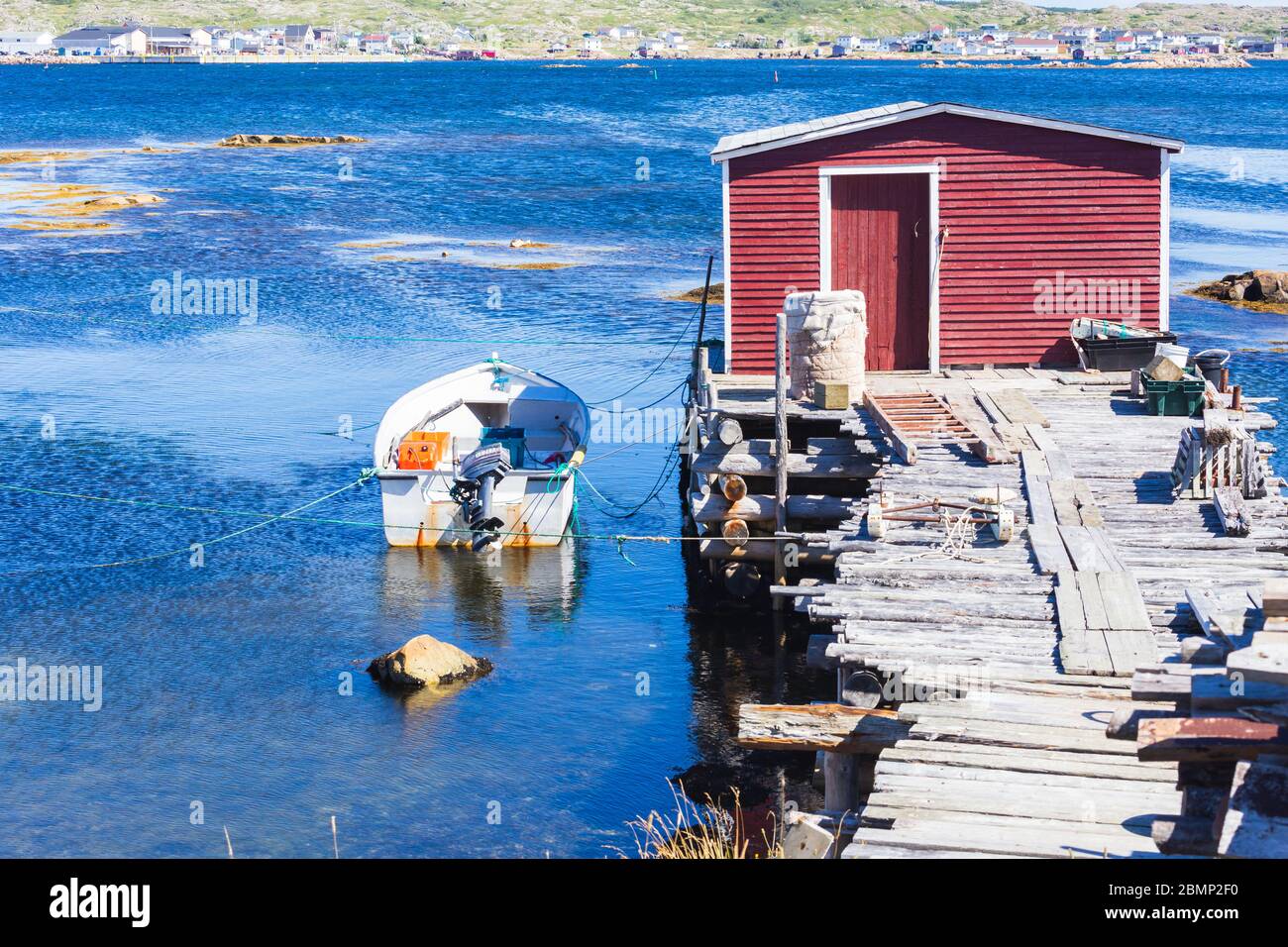 The fishing village of Tilting, Fogo Island, Newfoundland and Labrador