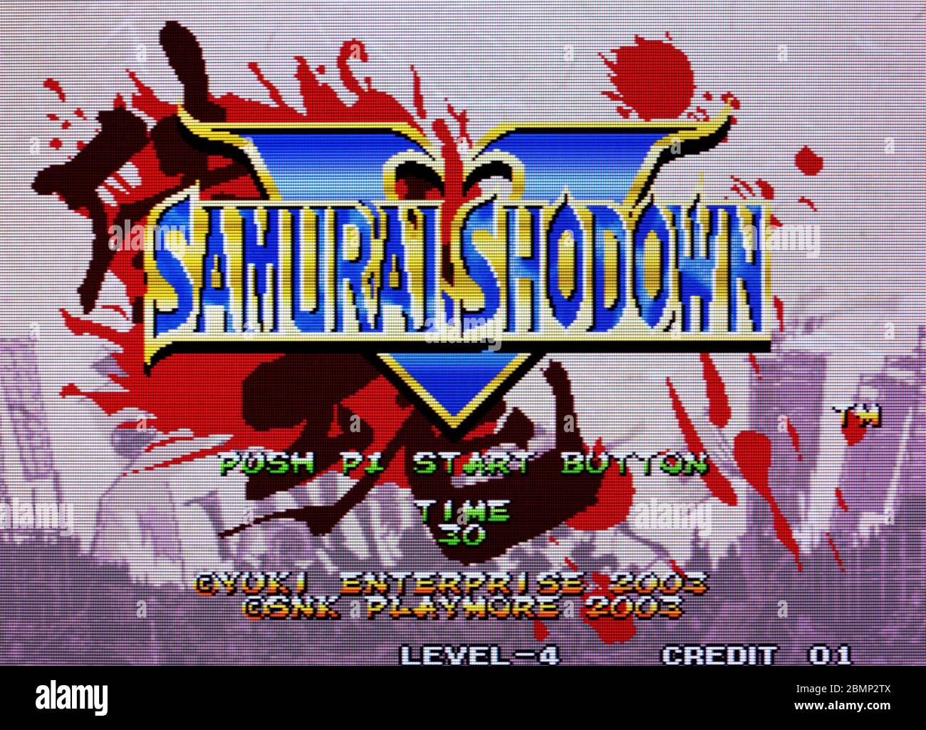 Samurai Shodown Neo Geo MVS testé fonctionnel