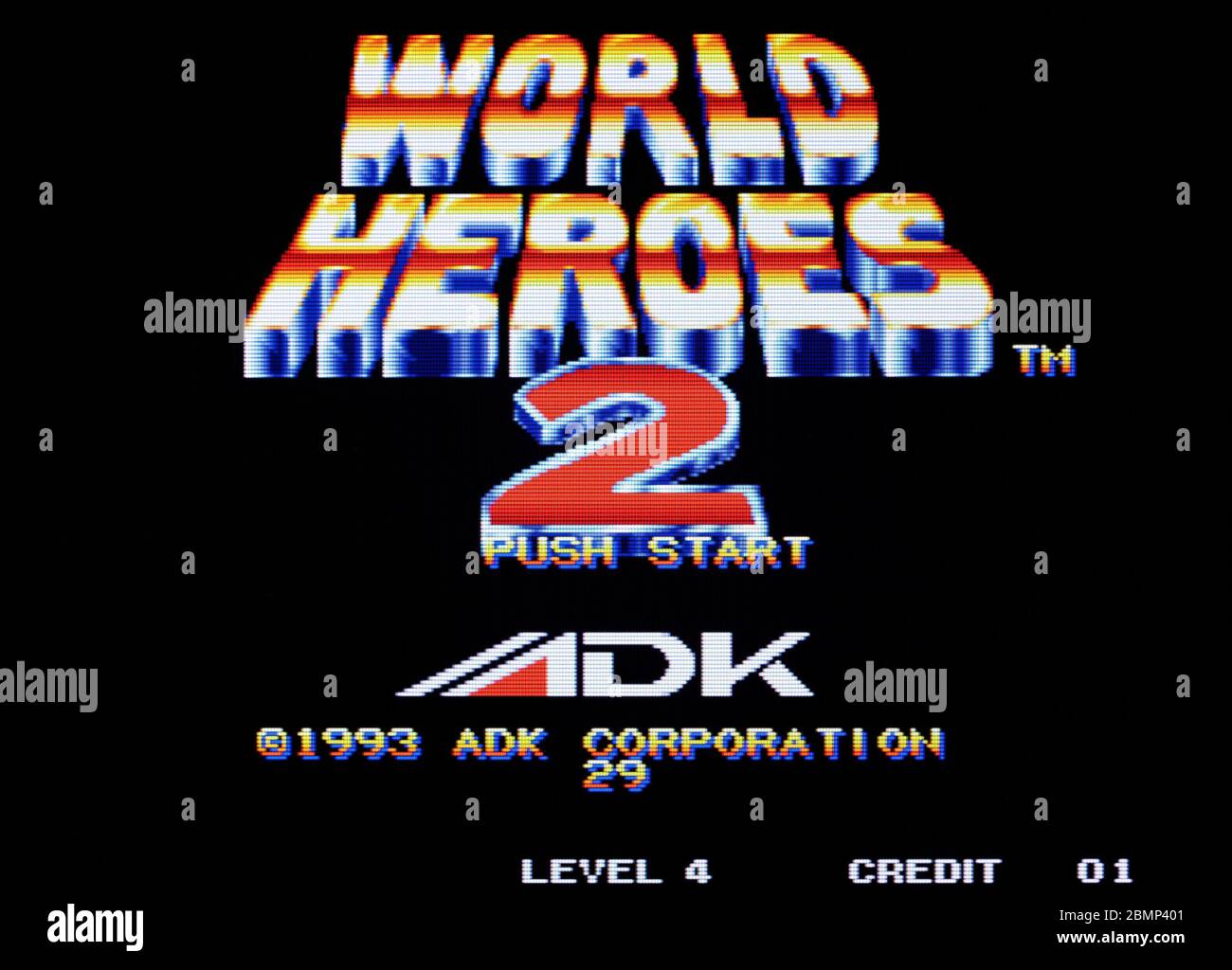 World Heroes 2 Sur Neo Geo MVS - Cartouche Originale SNK - 1993 - US