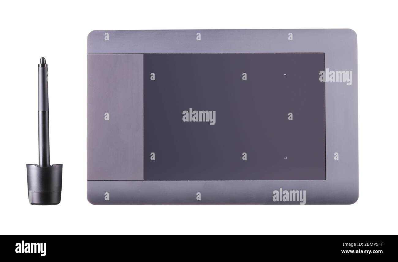 Graphic tablet and pen for illustrators, designers and photographers