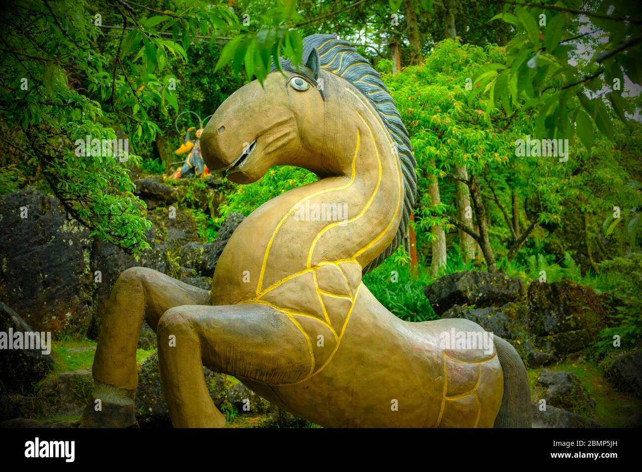 Painted wood horse hi-res stock photography and images - Alamy