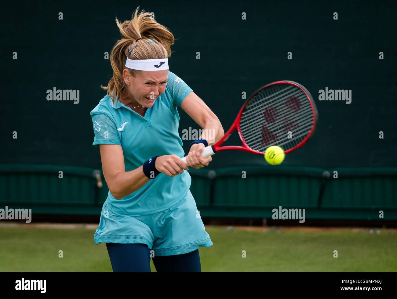Marie Bouzkova of the Czech Republic during qualifications at the 2019