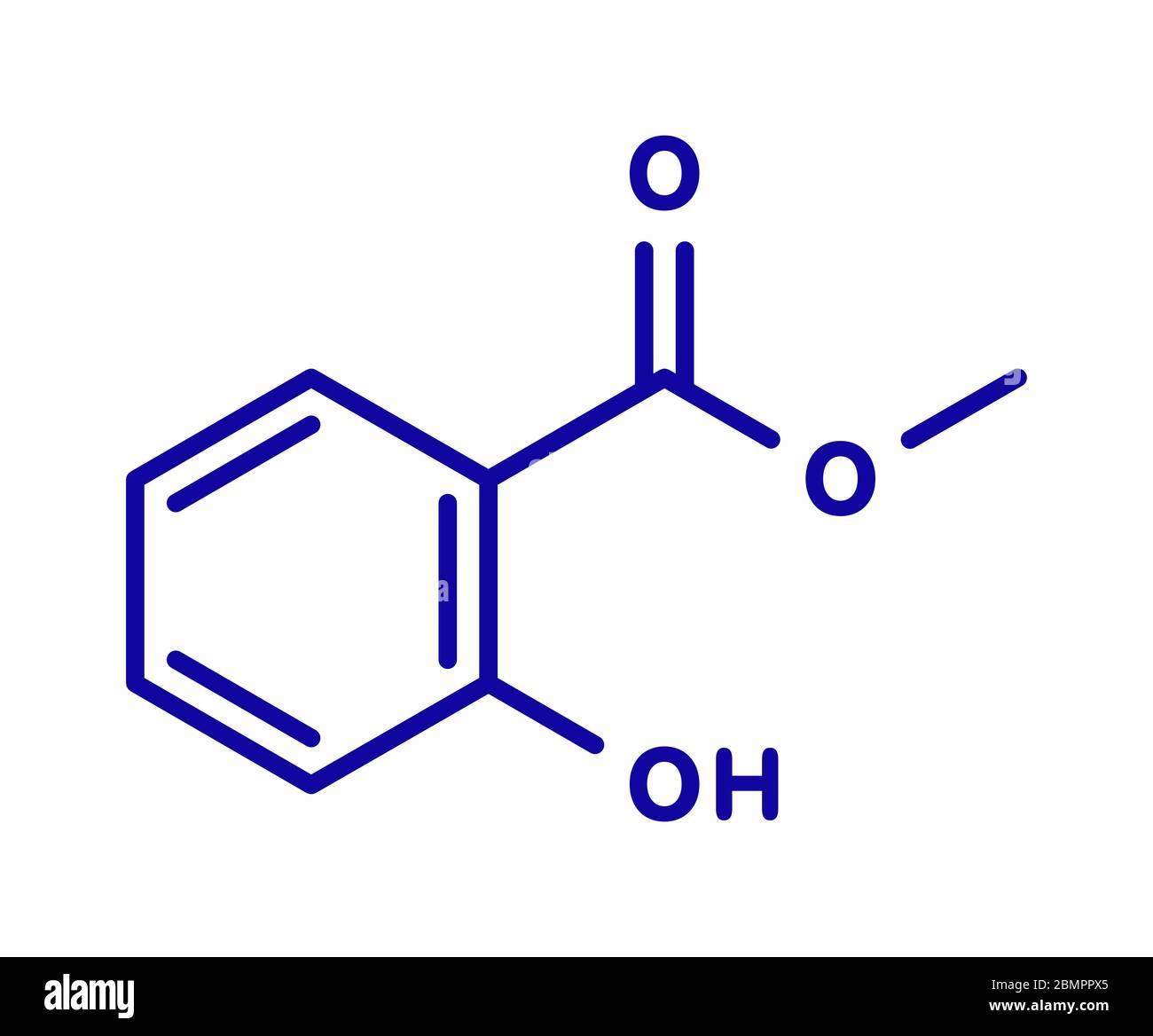 methyl-salicylate-wintergreen-oil-molecule-acts-as-rubefacient-used