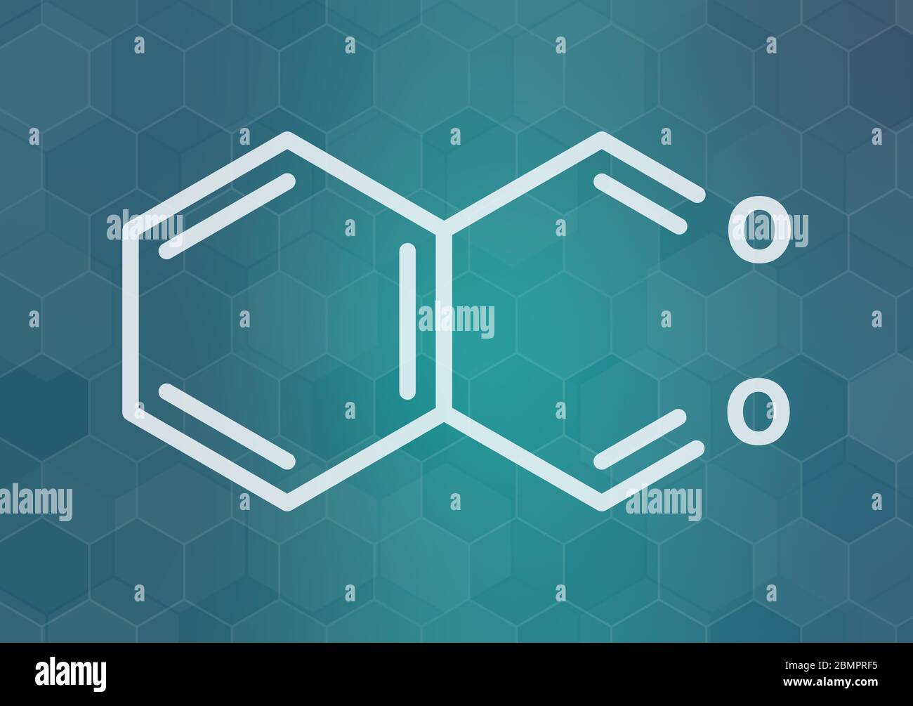 Phthalaldehyde (orthophthalaldehyde, OPA) disinfectant molecule