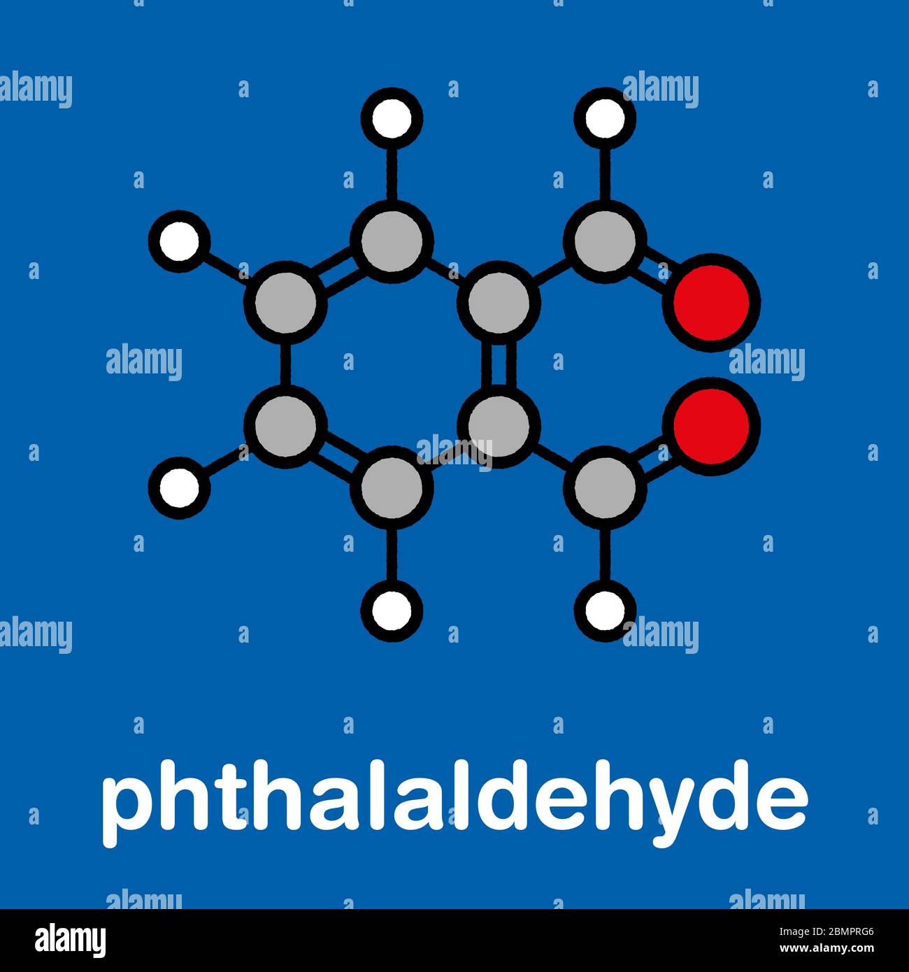 Phthalaldehyde (orthophthalaldehyde, OPA) disinfectant molecule