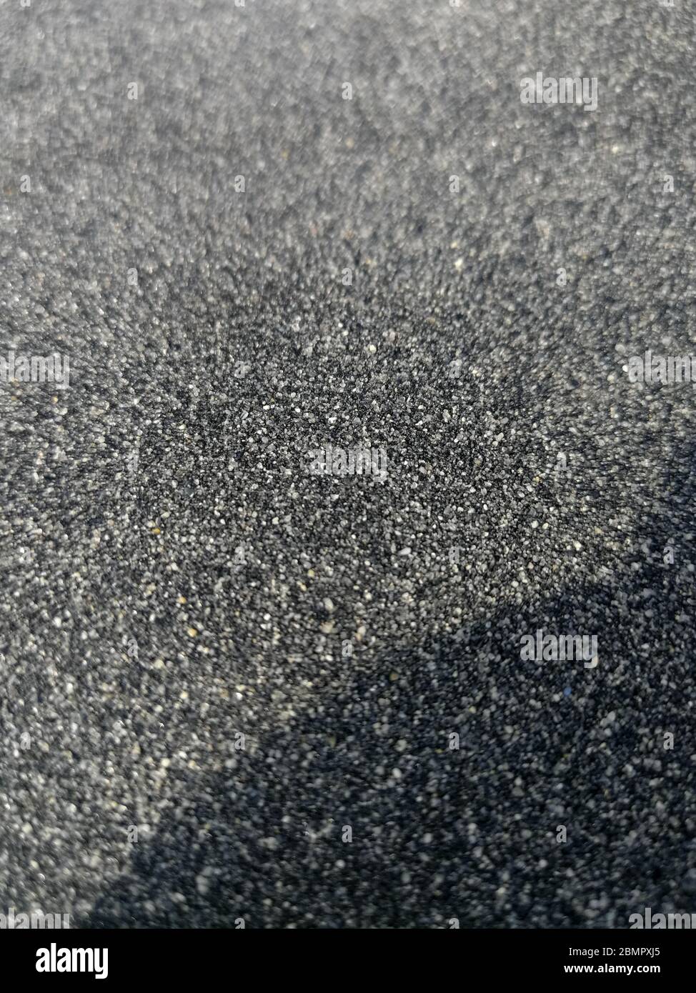 Black street asphalt texture pattern close up Stock Photo