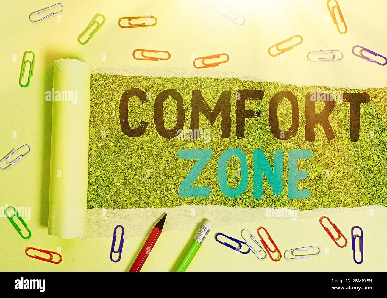 Conceptual Hand Writing Showing Comfort Zone Concept Meaning A Situation Where One Feels Safe Or At Ease Have Control Stock Photo Alamy