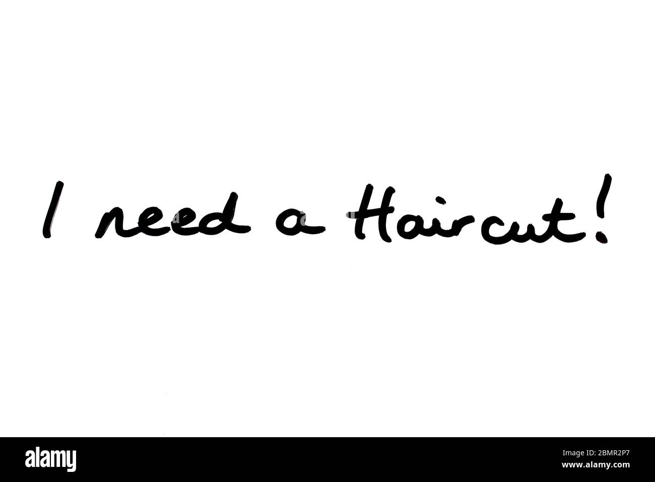 Need a hair cut hi-res stock photography and images - Alamy