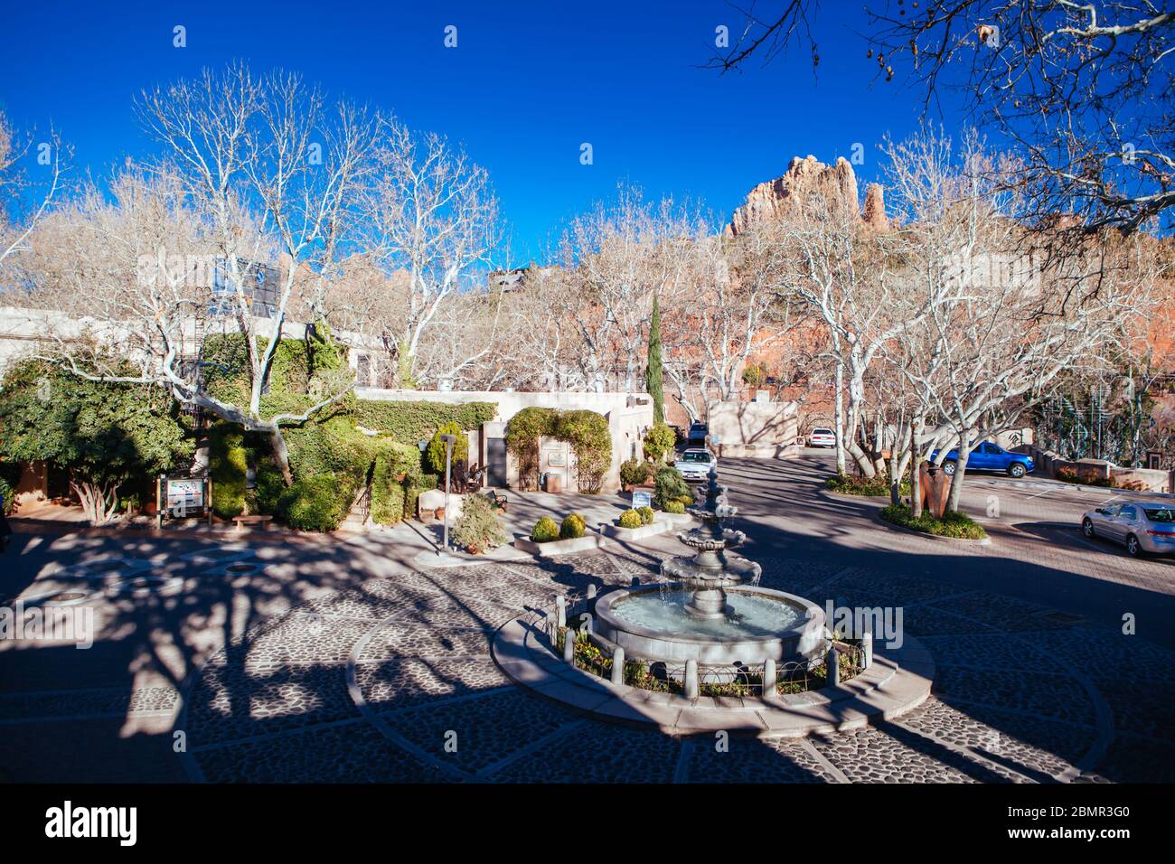 Tlaquepaque Arts & Crafts Village Sedona USA Stock Photo Alamy