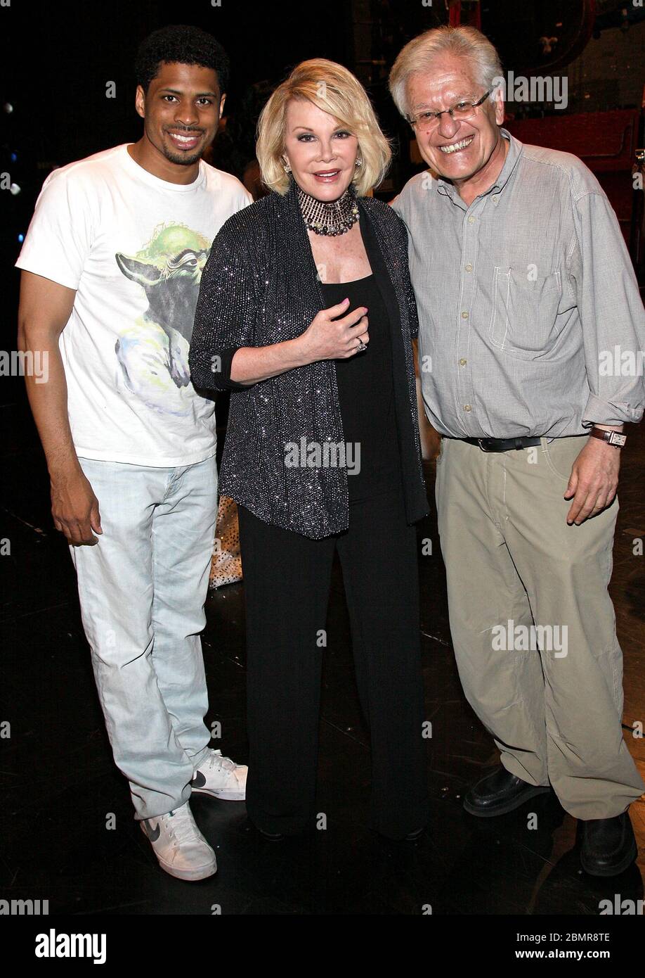 Jerry Rivers New York, NY, USA. 8 June, 2011. Chester Gregory, Joan Rivers, Jerry ...