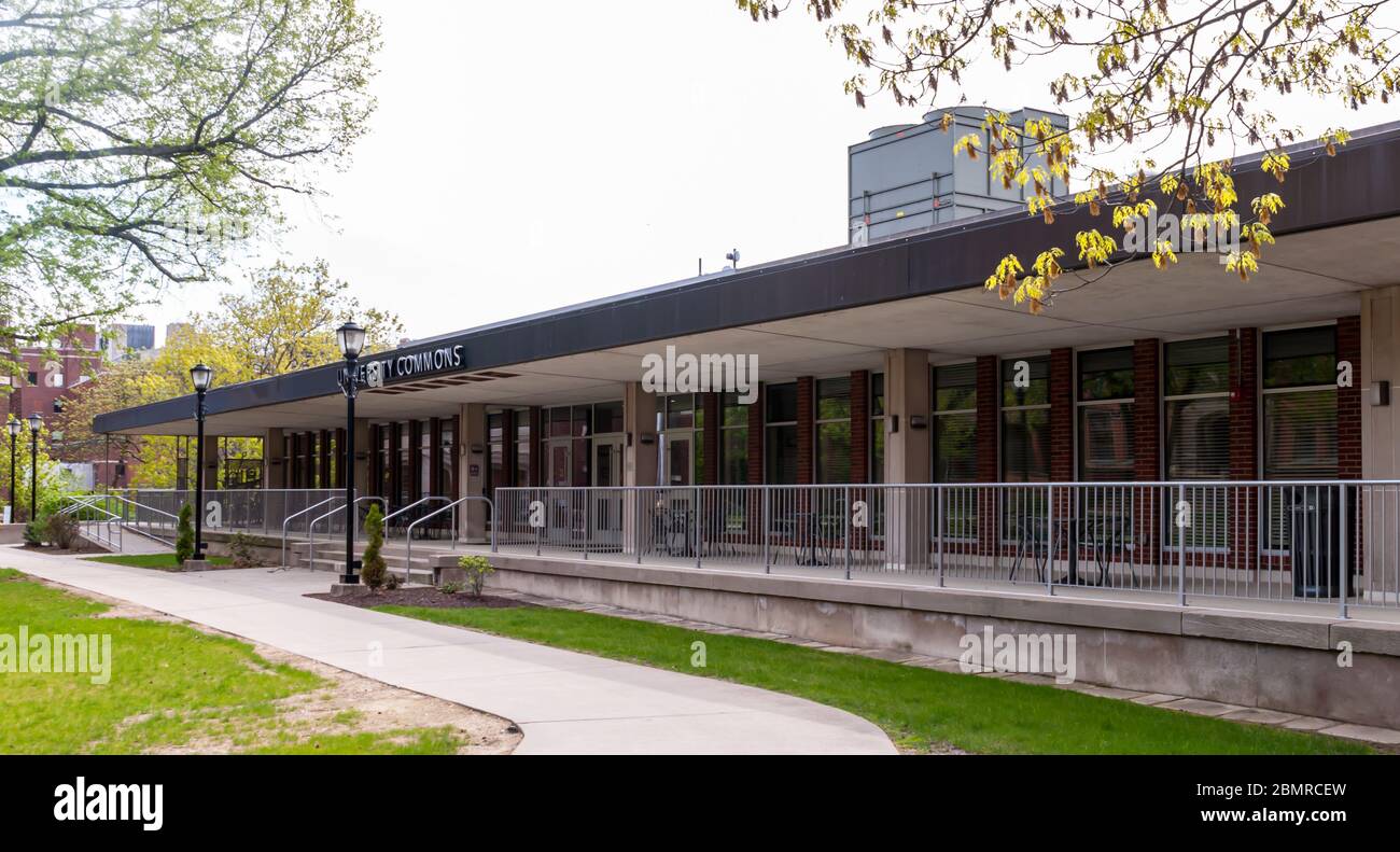 The University Commons building on the campus of Carlow University