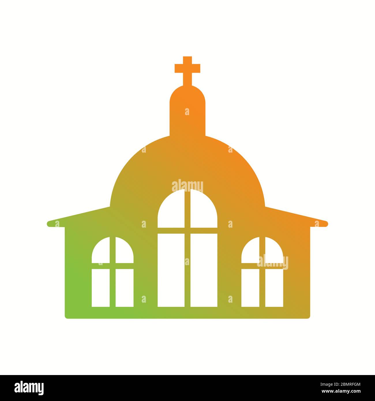 Beautiful Church Vector Glyph Icon Stock Vector Image & Art - Alamy