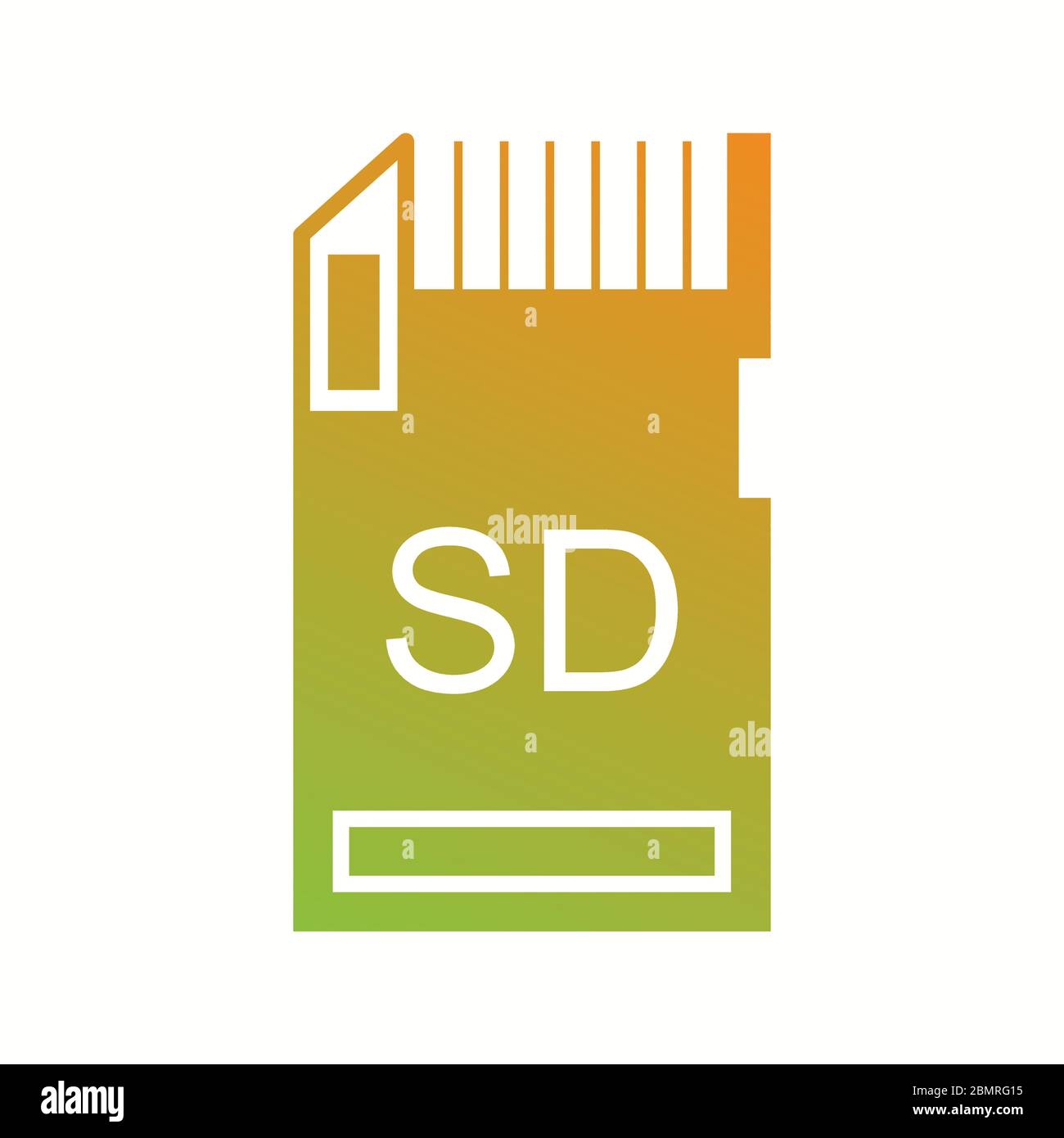 Beautiful SD card Vector Glyph icon Stock Vector Image & Art - Alamy