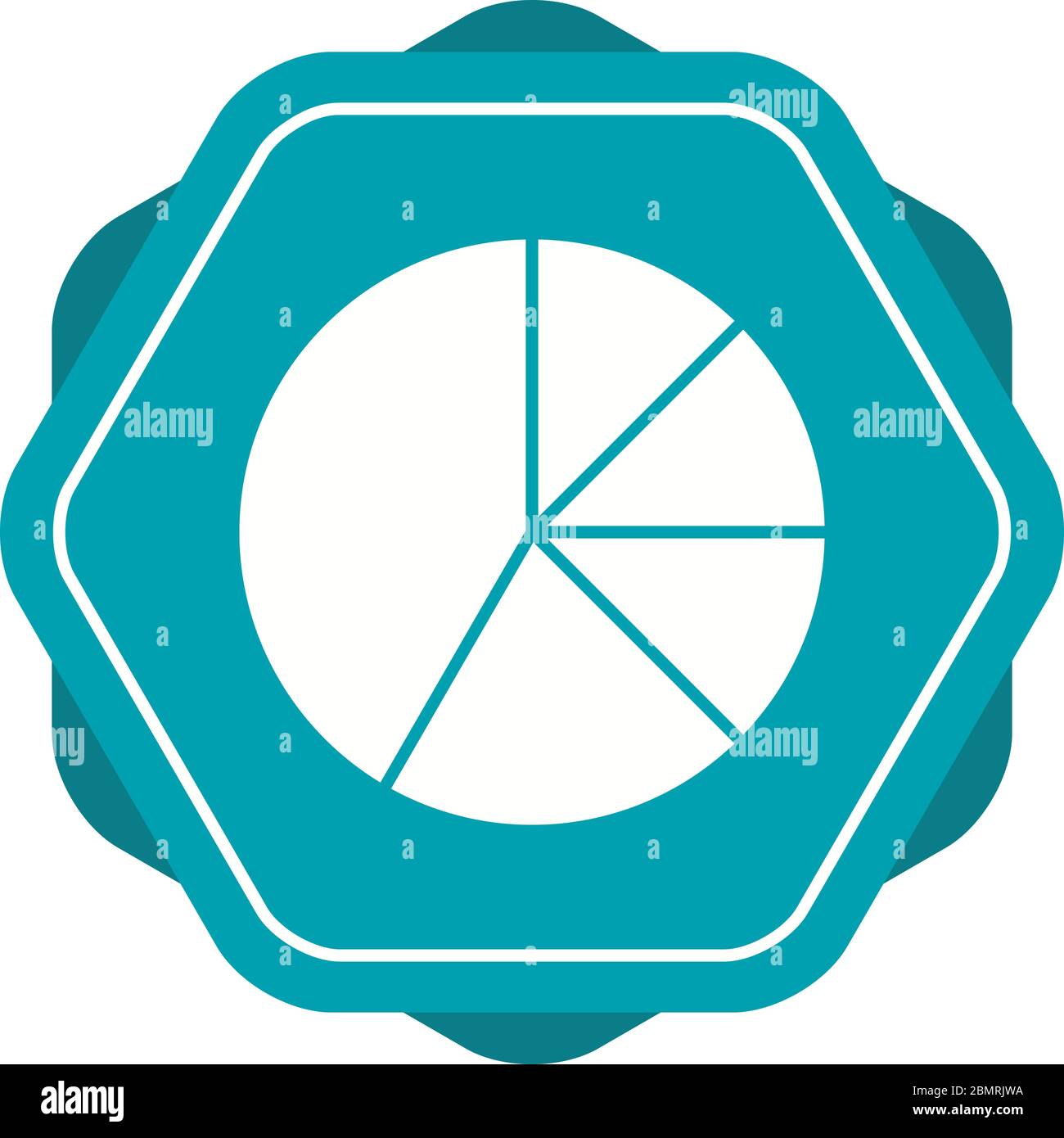 Beautiful Pie chart Vector Glyph icon Stock Vector Image & Art - Alamy
