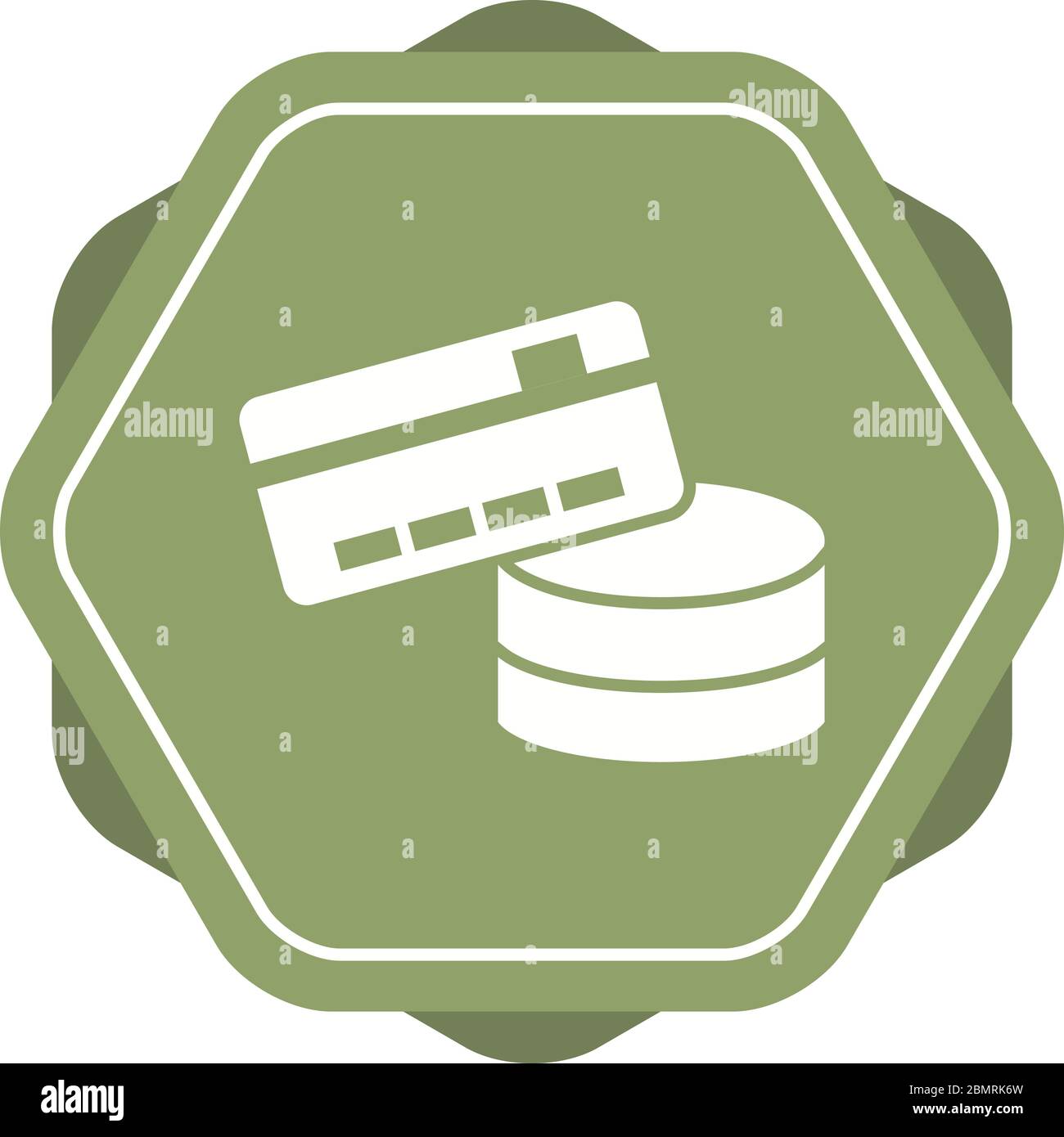 Beautiful Payment method Vector Glyph icon Stock Vector