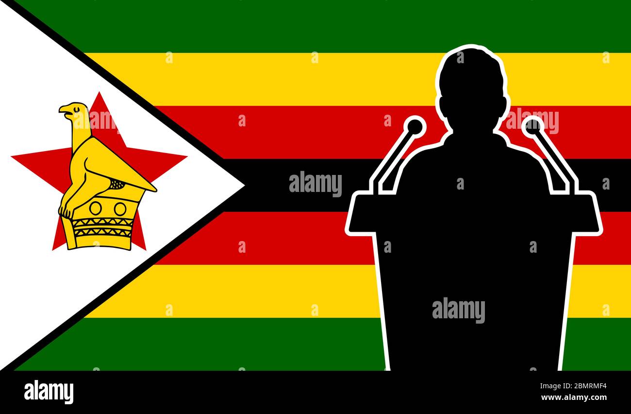 Zimbabwe people speaking Stock Vector Images - Alamy