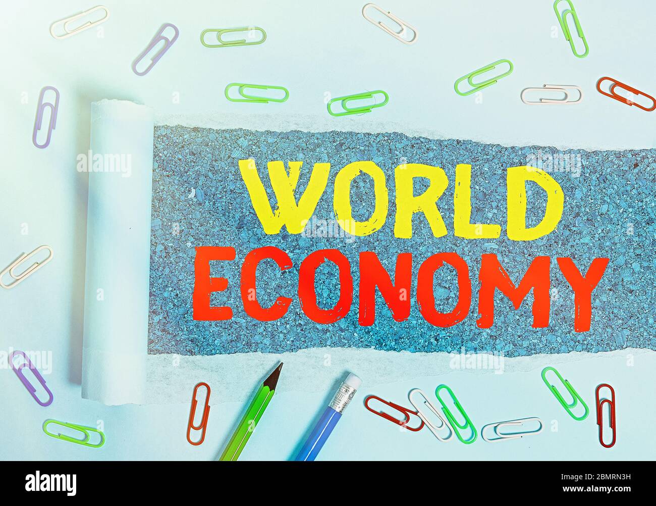 Word writing text World Economy. Business photo showcasing Global ...