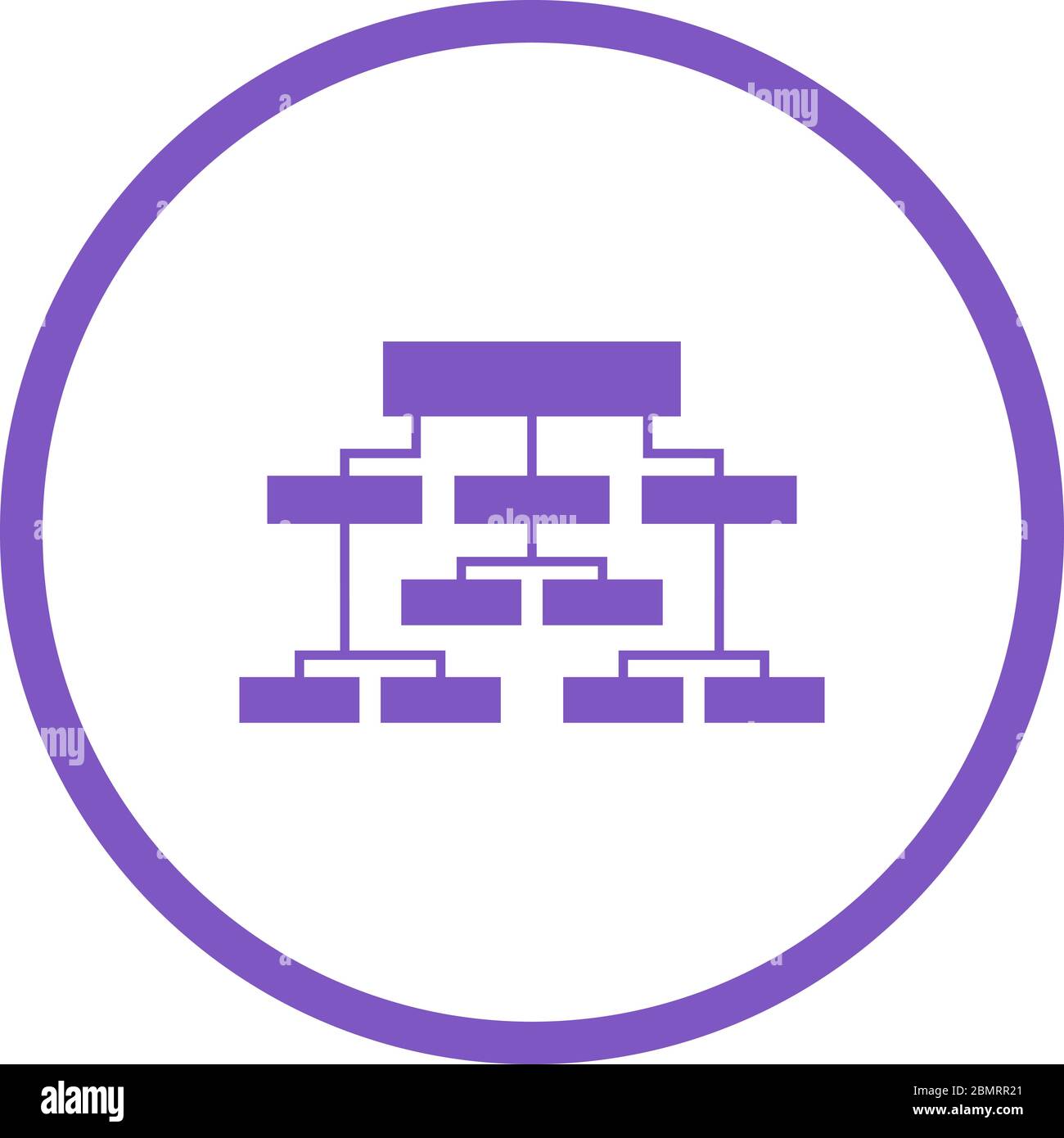 Beautiful Business structure Vector Glyph icon Stock Vector Image & Art ...