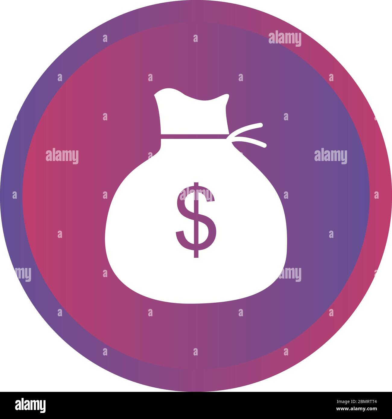 Beautiful Money bag Vector Glyph Icon Stock Vector Image & Art - Alamy
