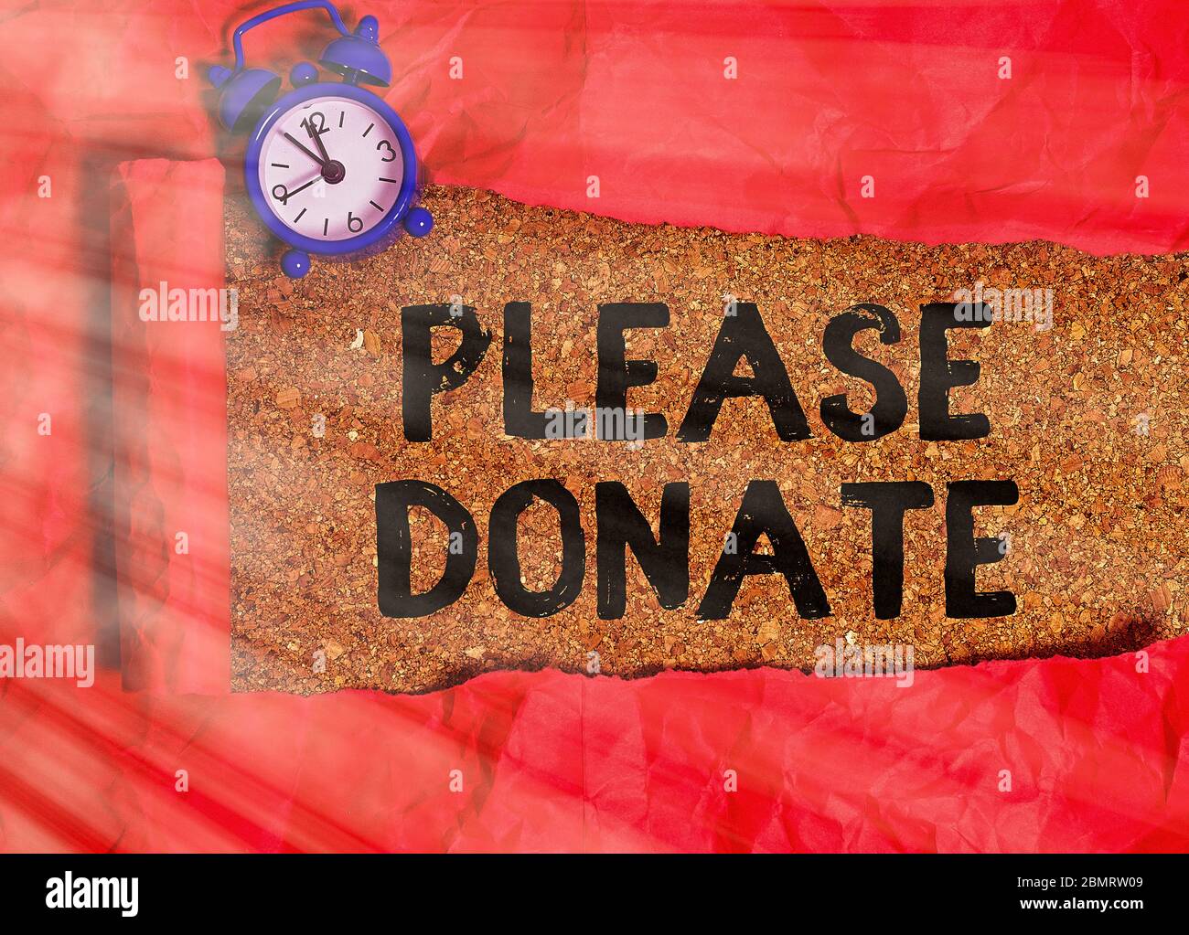 Text Sign Showing Please Donate. Business Photo Showcasing Supply
