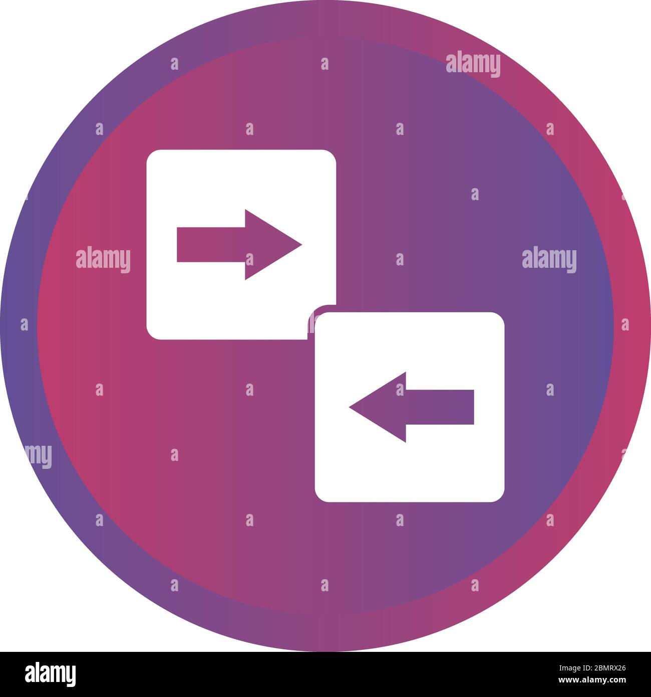 Beautiful Directional arrows Vector Glyph icon Stock Vector Image & Art ...