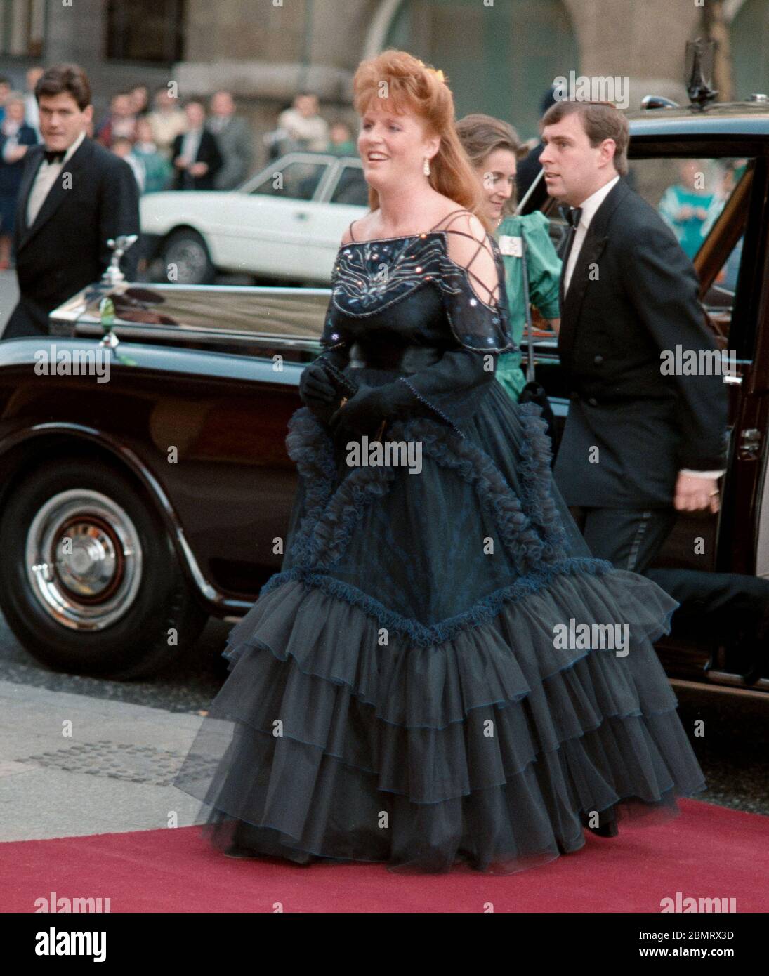 LONDON, UK. May 2, 1988: Sarah, Duchess of York, and Prince Andrew ...