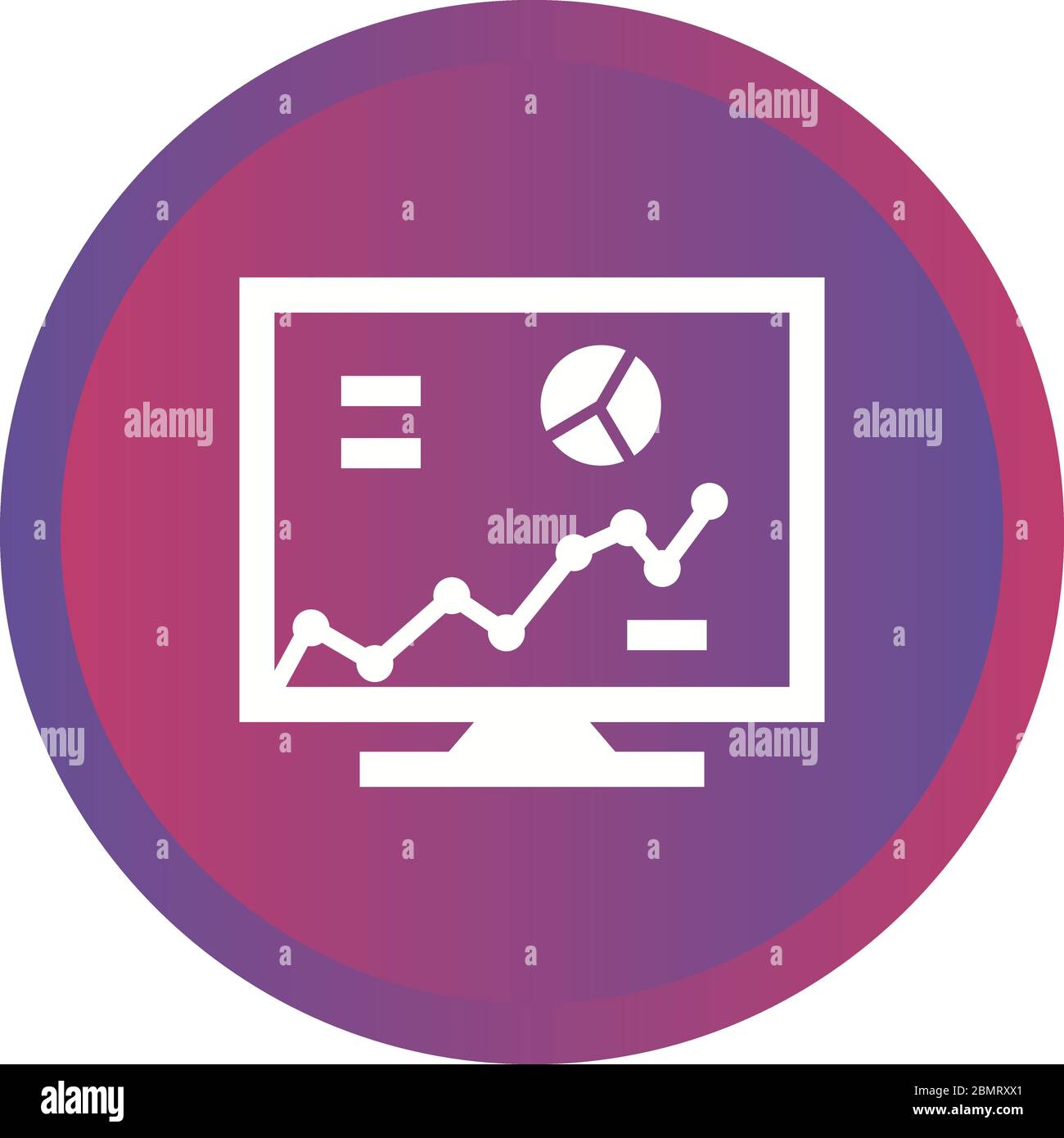 Beautiful Business Chart Vector Glyph icon Stock Vector Image & Art - Alamy