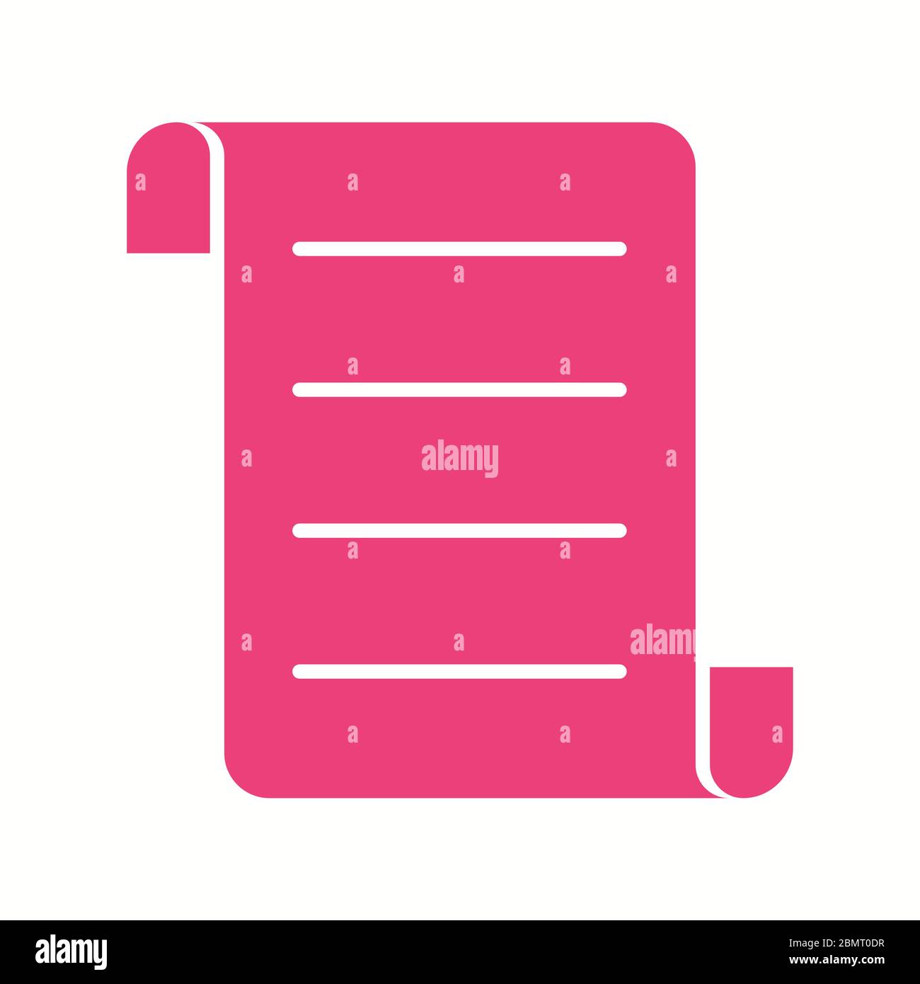 Beautiful Document Vector Glyph Icon Stock Vector Image & Art - Alamy