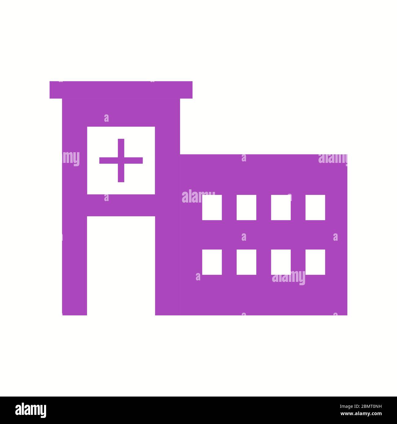 Beautiful Hospital Vector Glyph Icon Stock Vector Image & Art - Alamy