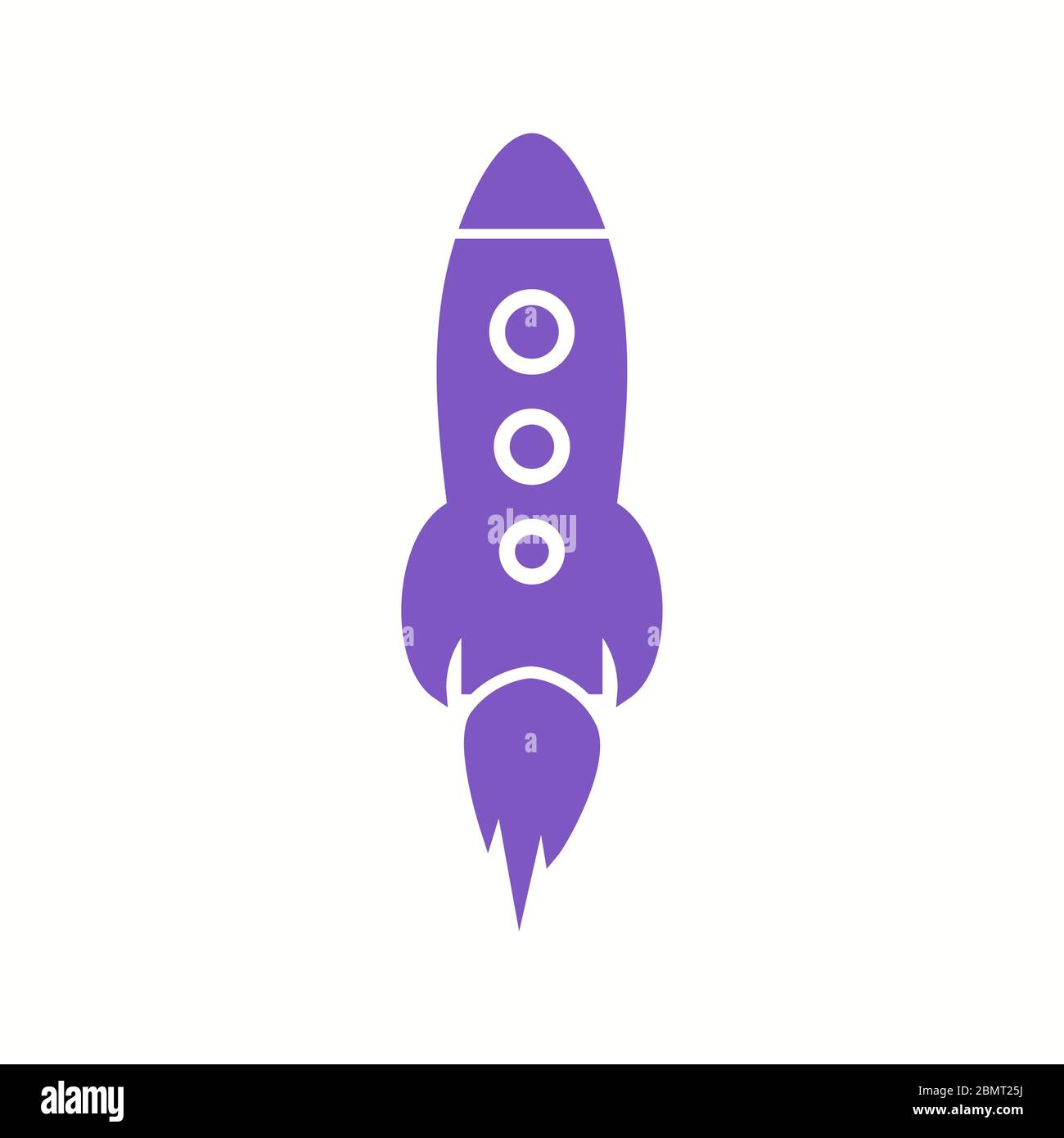 Beautiful Rocket Vector Glyph icon Stock Vector Image & Art - Alamy
