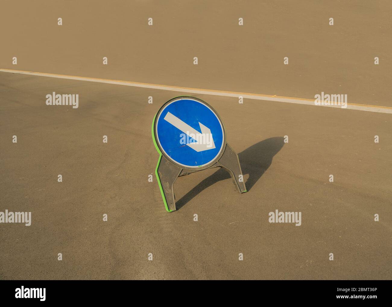 Directional Street Sign Stock Photo - Alamy
