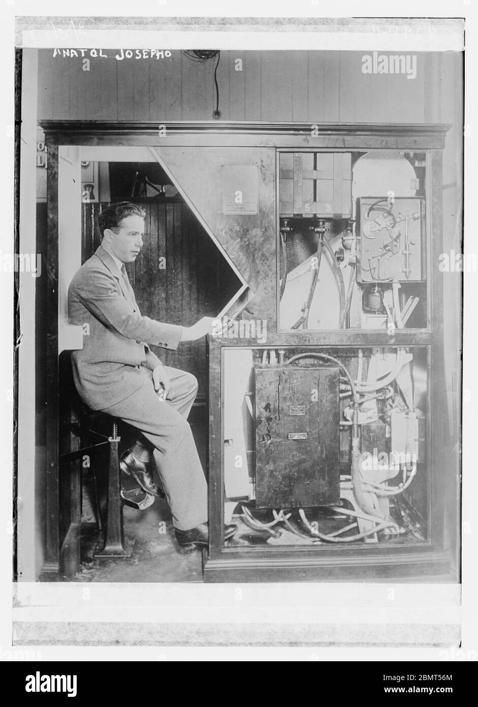 Anatol Josepho (LOC) by The Library of Congress Stock Photo