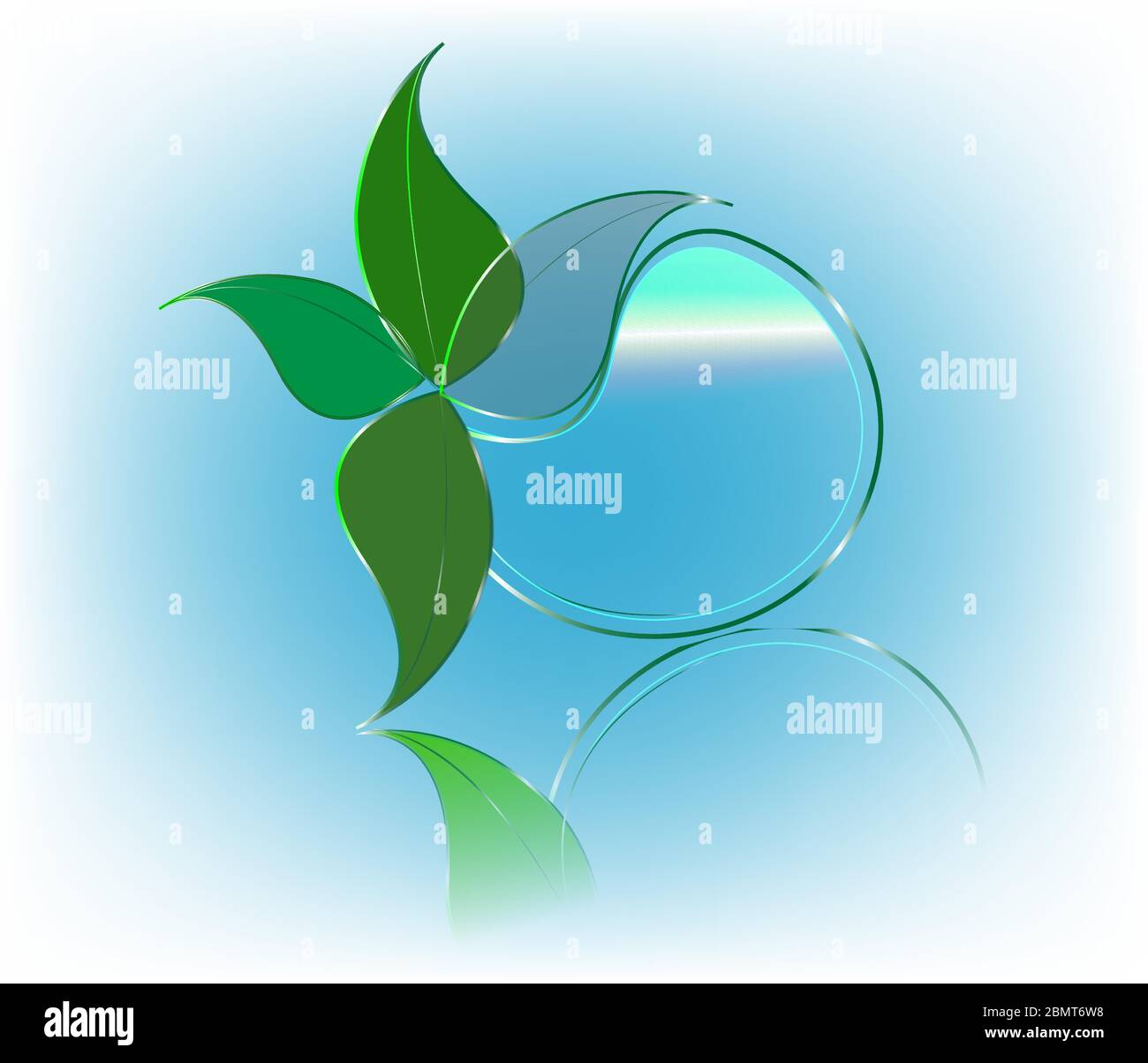 Green earth save the environment concept Stock Vector