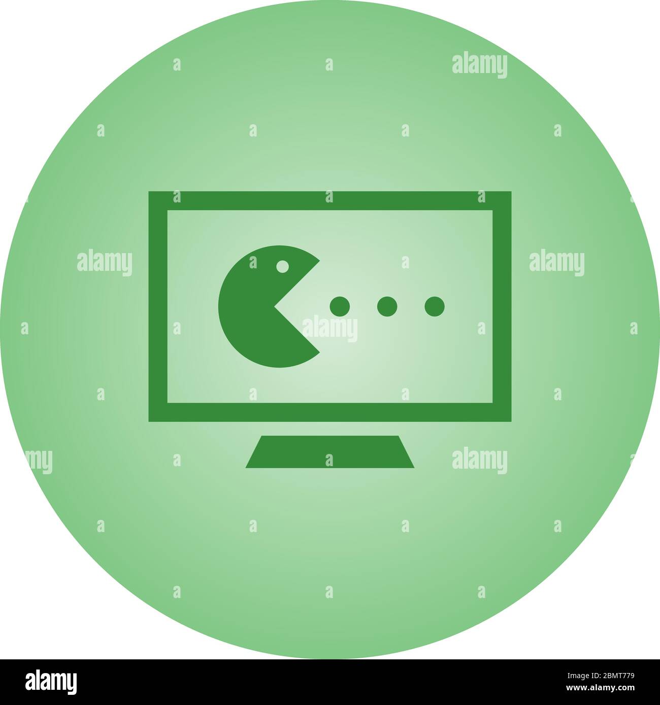 Beautiful Pie chart Vector Glyph icon Stock Vector