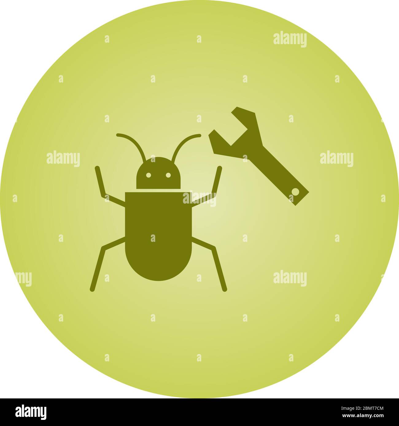 Beautiful Debug Vector Glyph icon Stock Vector Image & Art - Alamy