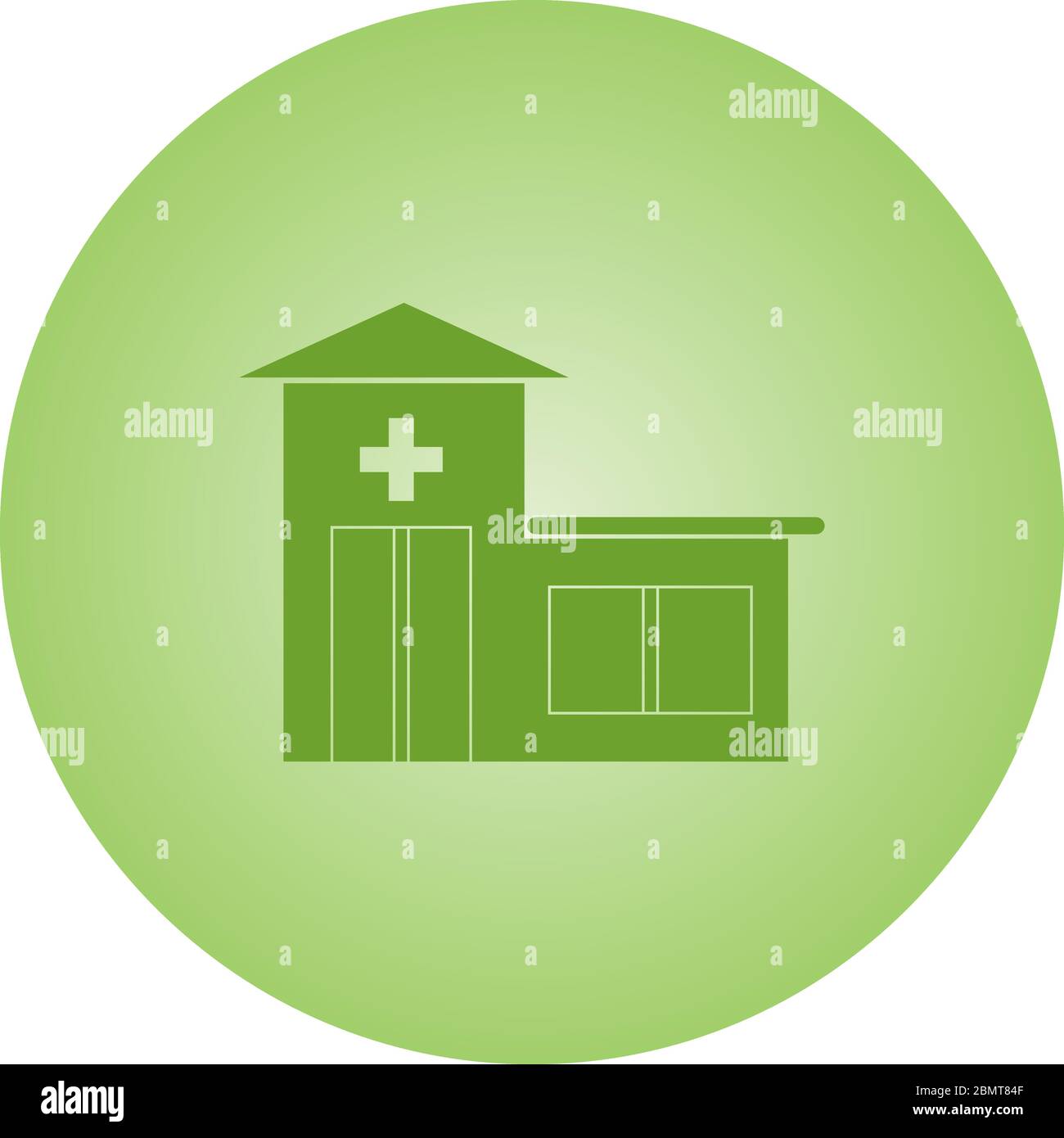 Beautiful Hospital Vector Glyph icon Stock Vector Image & Art - Alamy