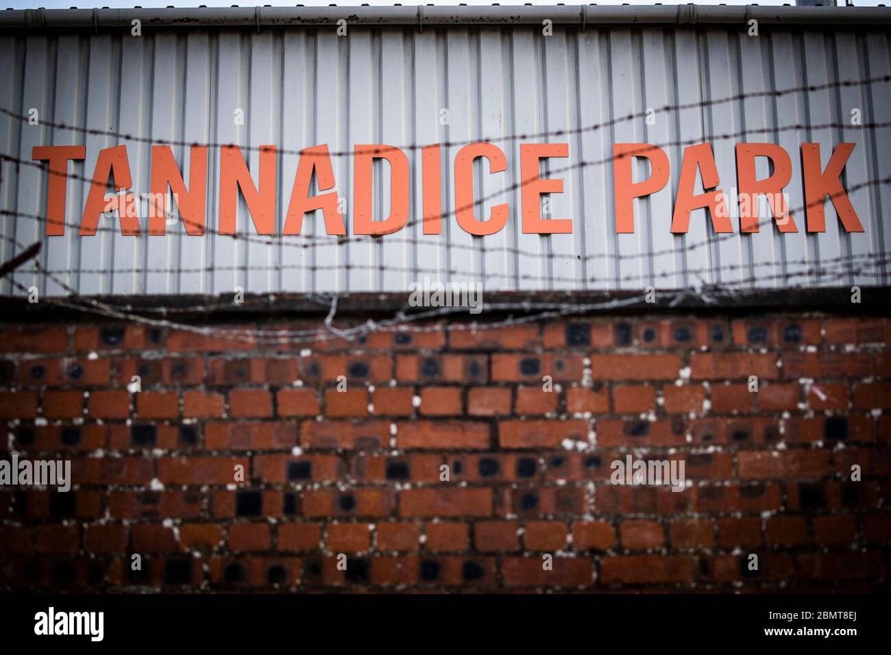 A General View Of Tannadice Park Stadium Home Of Dundee United Stock Photo Alamy