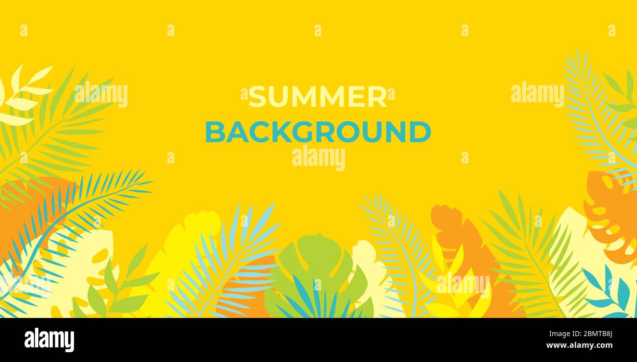 Banner summer time vacation background hi-res stock photography and images  - Alamy